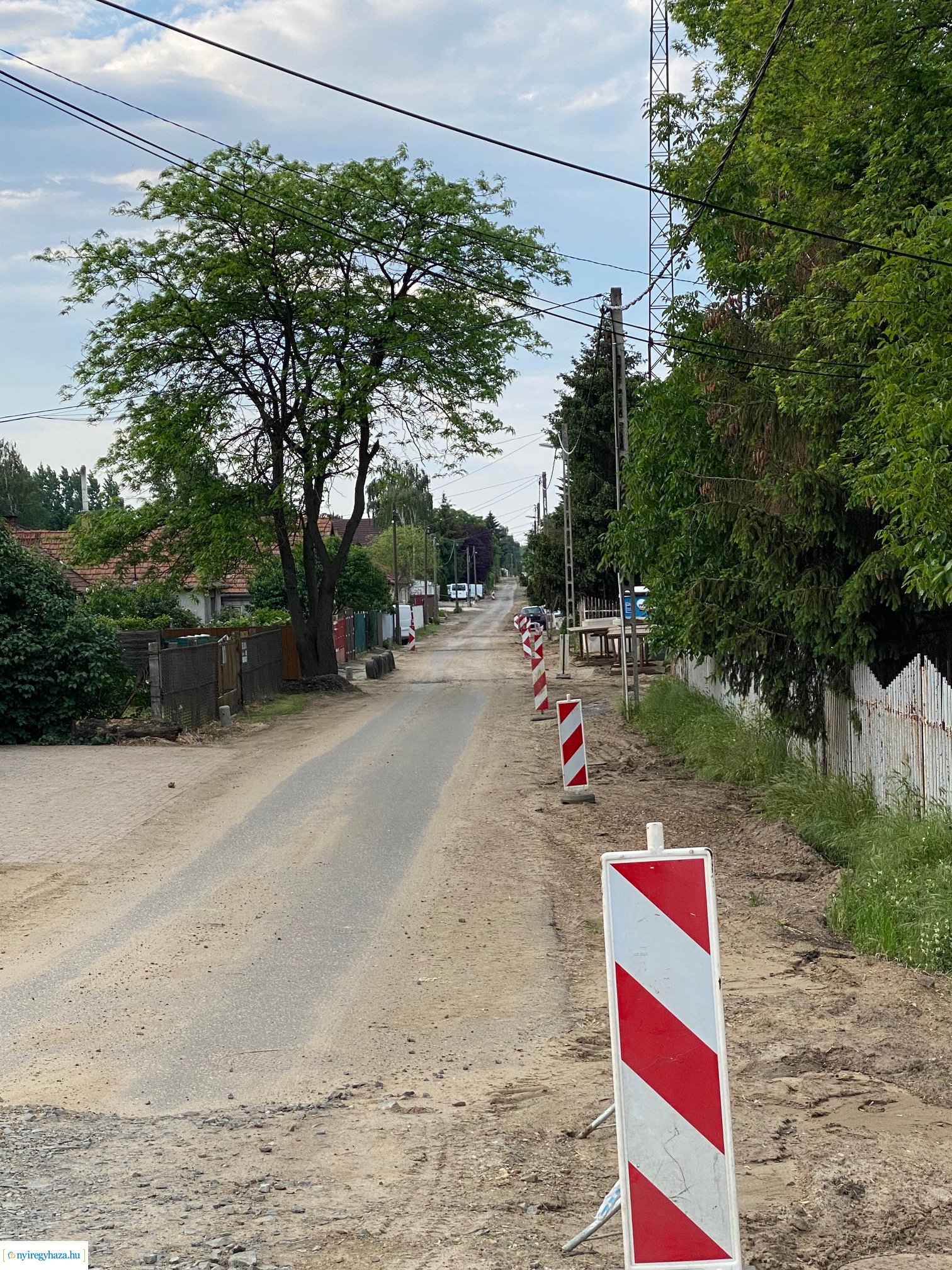 Kéményseprő utca csapadékvíz elvezető rendszer kivitelezése