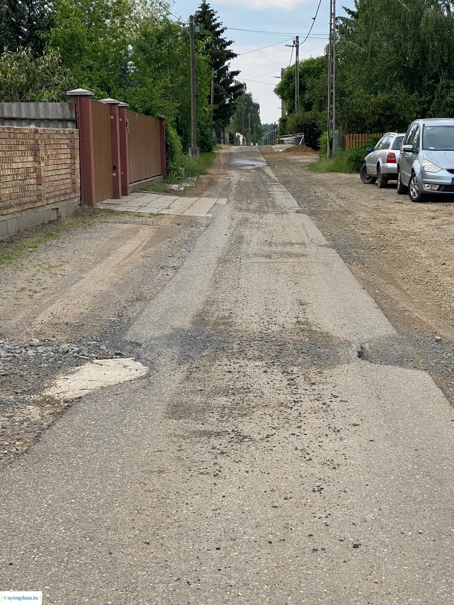 Kéményseprő utca csapadékvíz elvezető rendszer kivitelezése