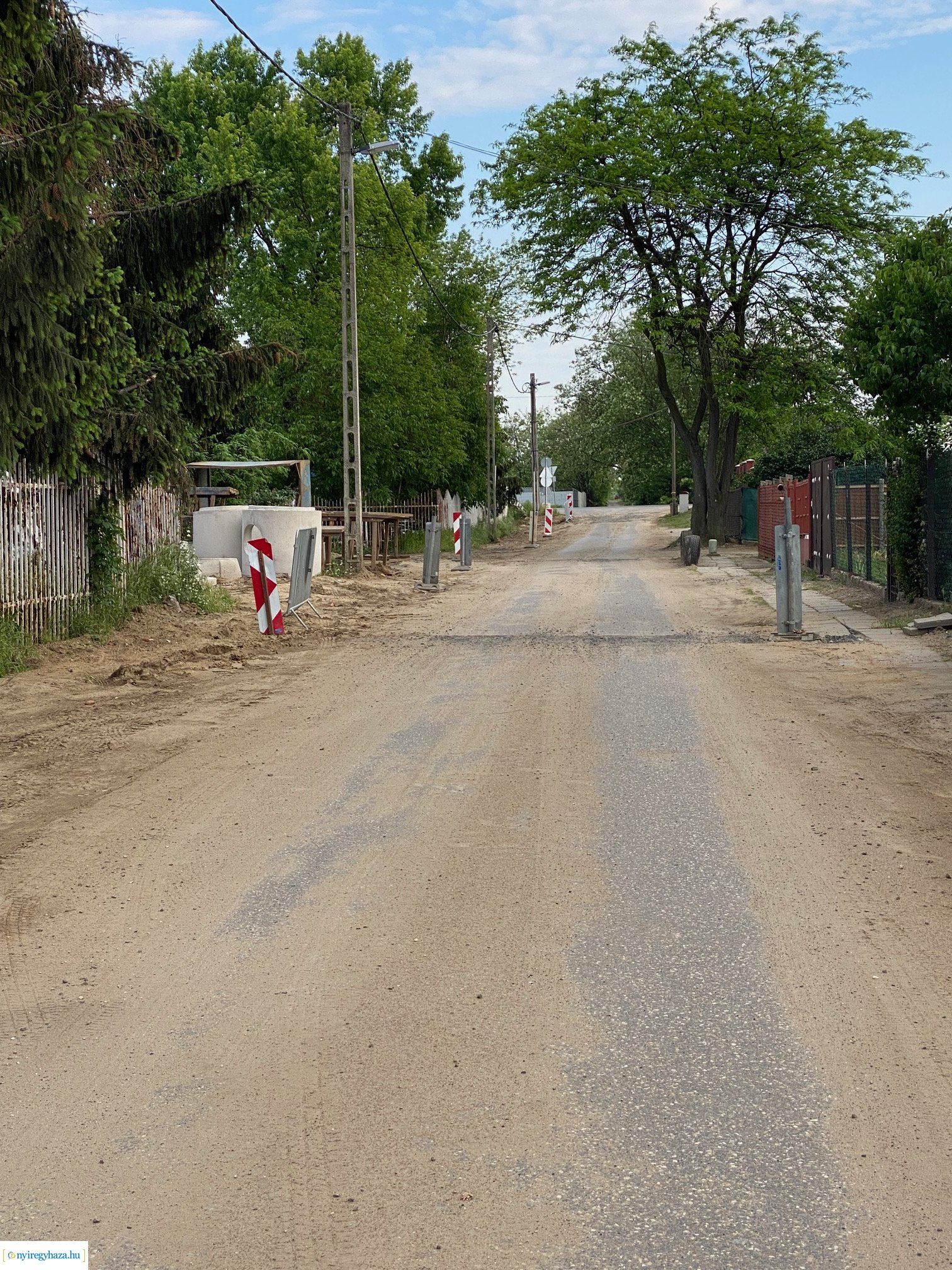 Kéményseprő utca csapadékvíz elvezető rendszer kivitelezése