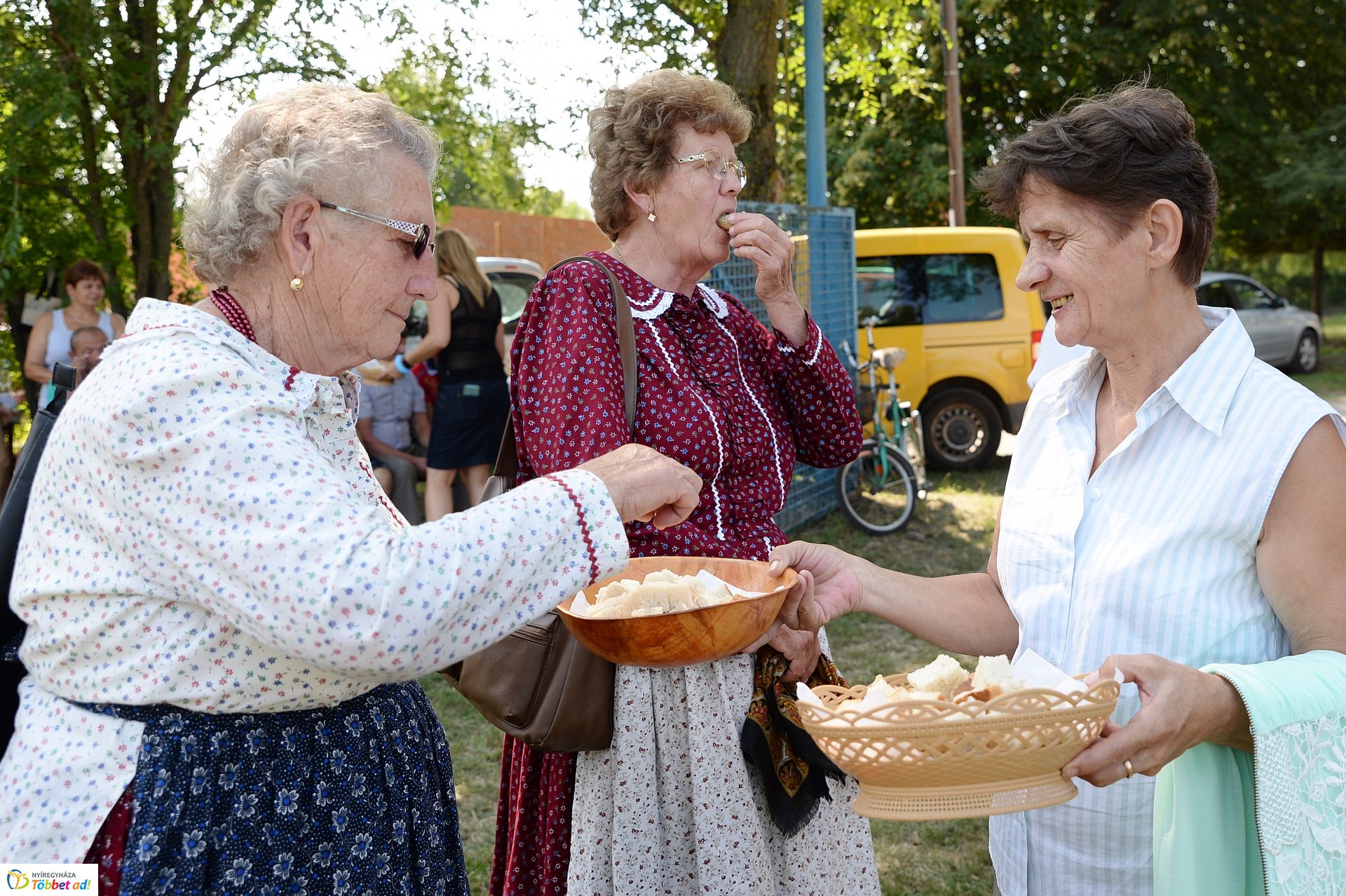 Kenyérszentelés Rozsrétszőlőben