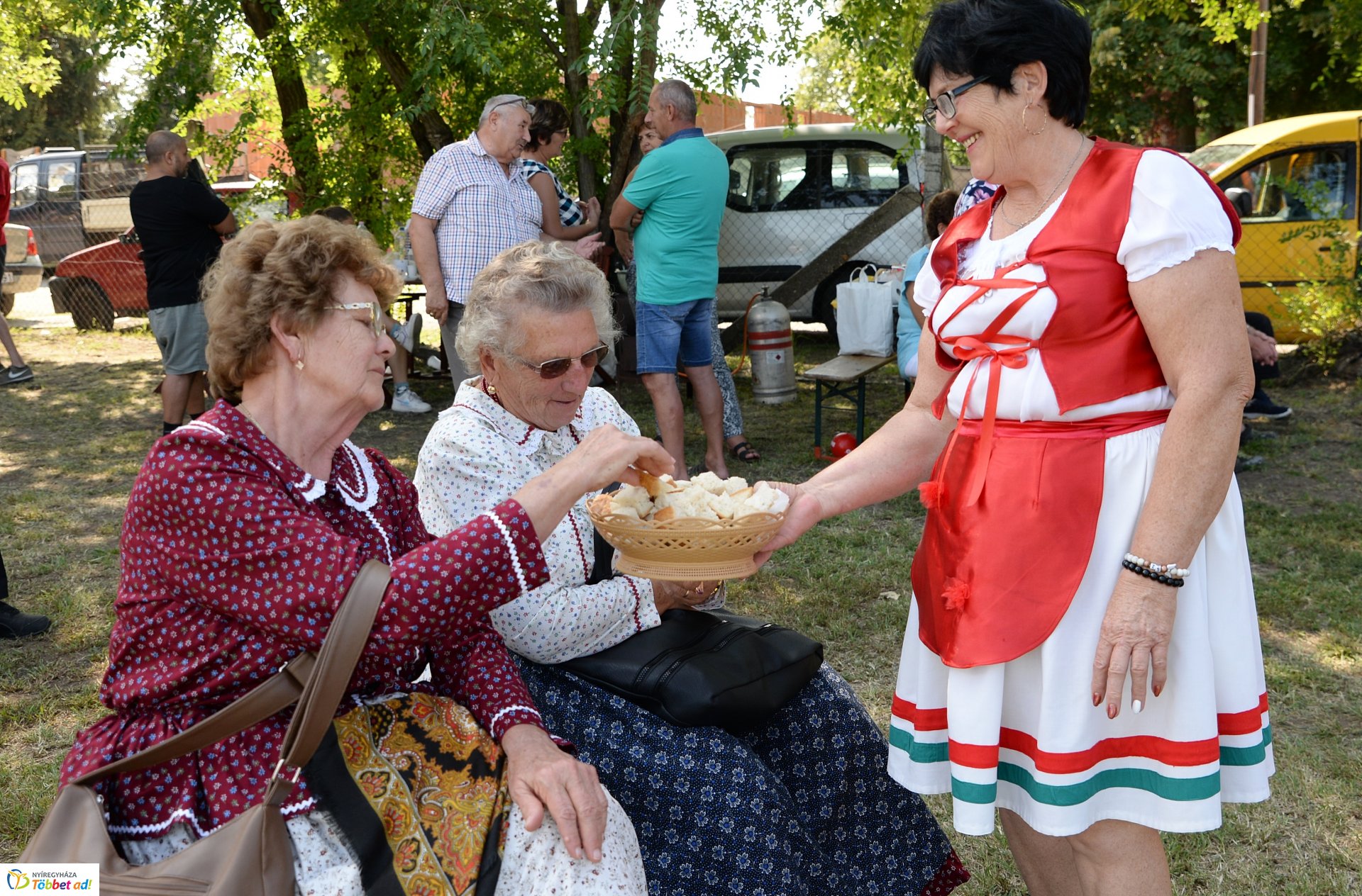 Kenyérszentelés Rozsrétszőlőben