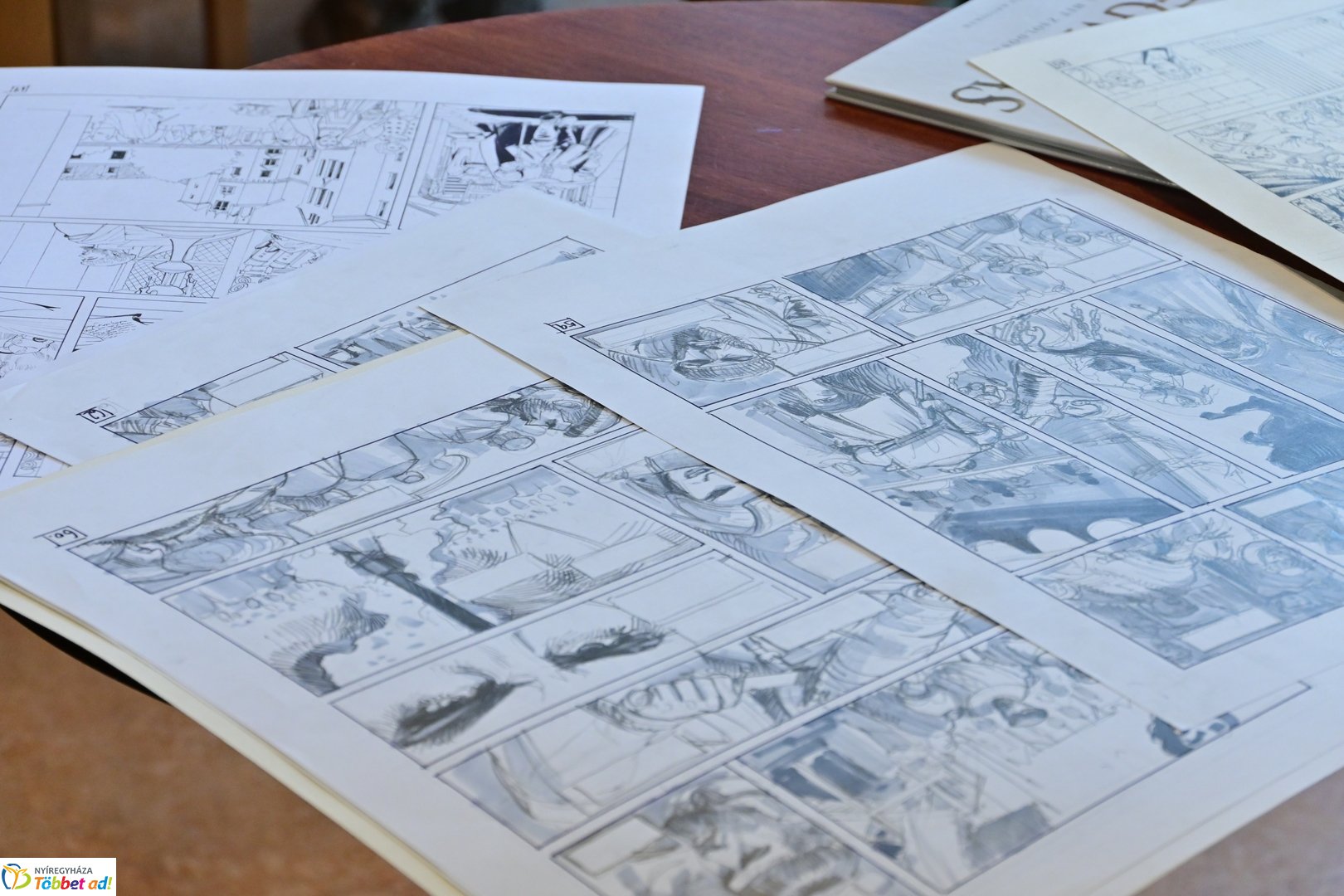 Képregényrajzoló tábor a Móricz Zsigmond könyvtárban - 2025
