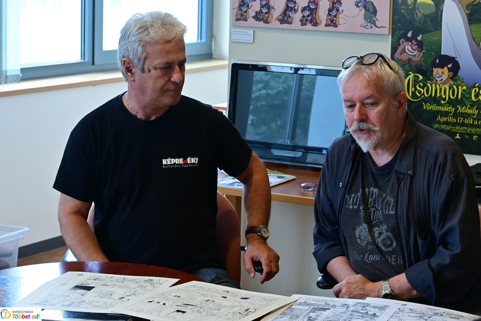 Képregényrajzoló tábor a Móricz Zsigmond könyvtárban - 2025