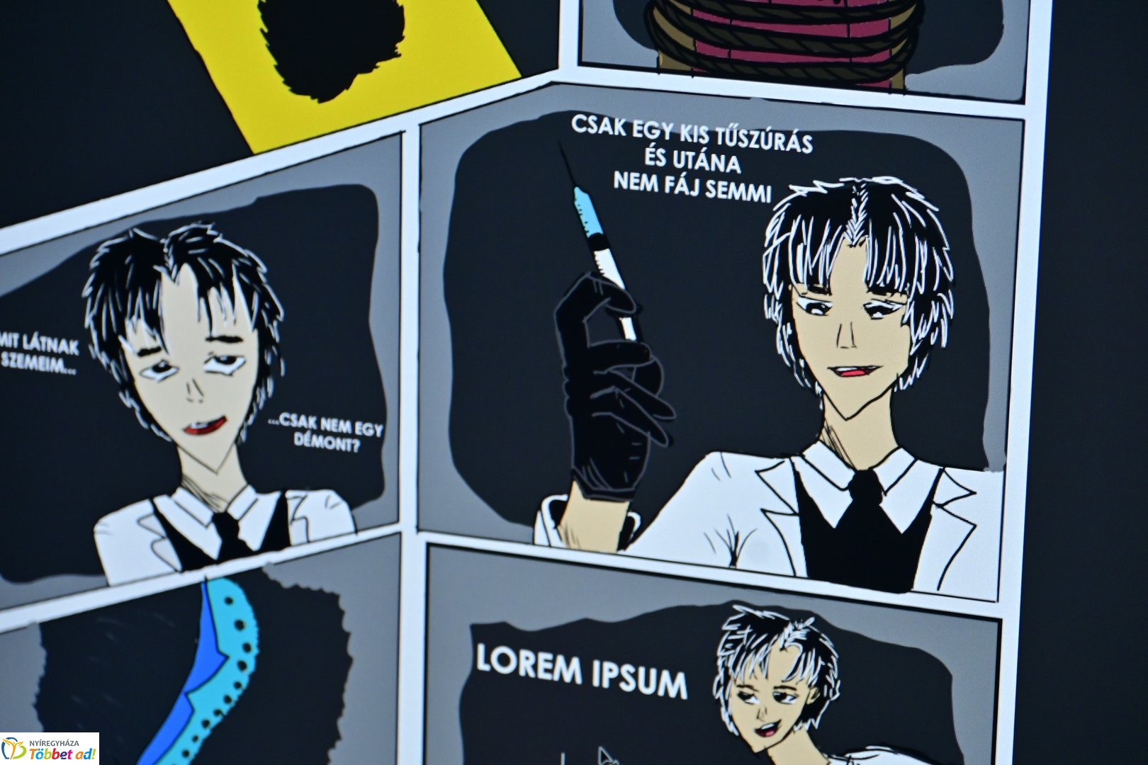 Képregényrajzoló tábor a Móricz Zsigmond könyvtárban - 2025