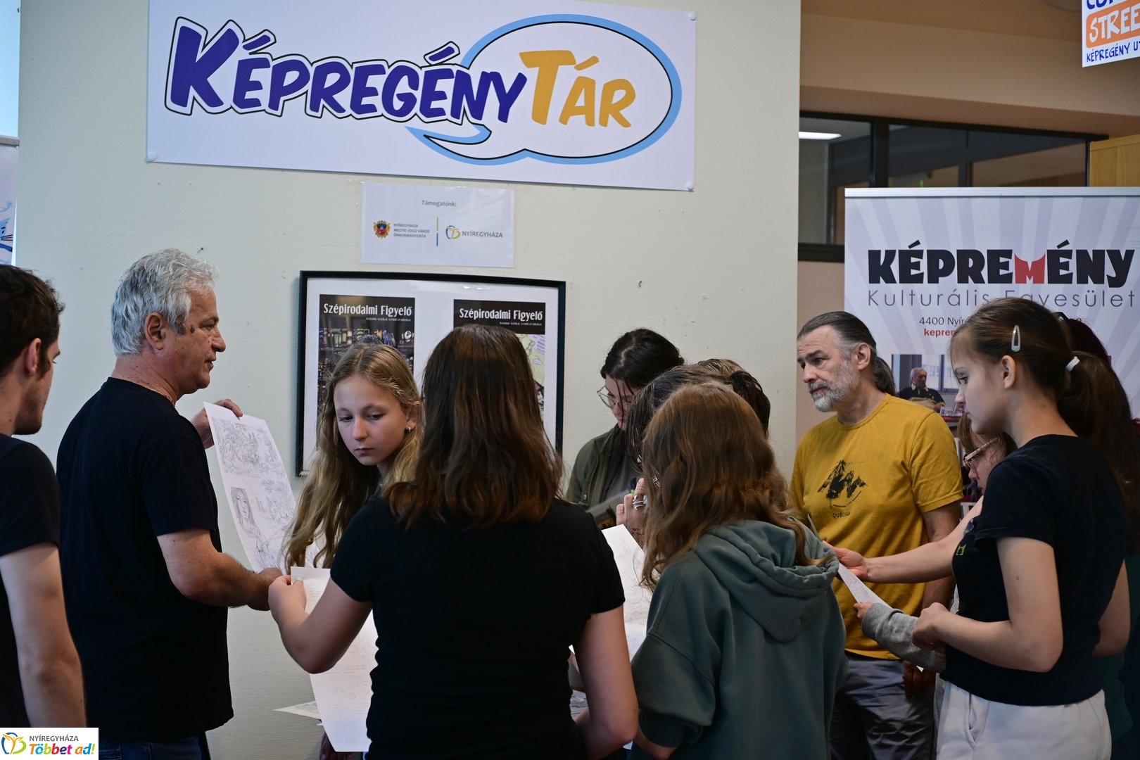 Képregényrajzoló tábor a Móricz Zsigmond Könyvtárban - 2026