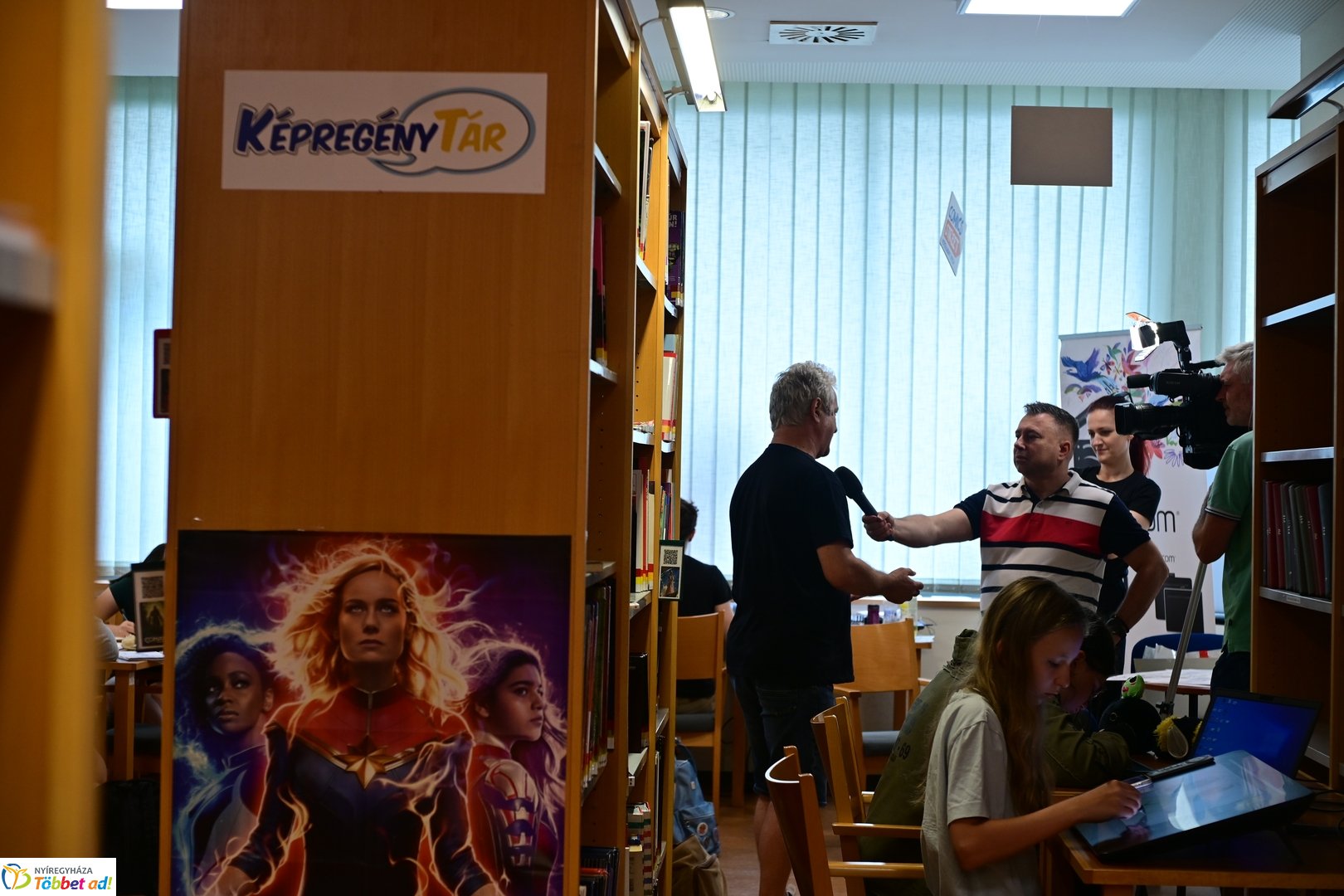 Képregényrajzoló tábor a Móricz Zsigmond Könyvtárban - 2026
