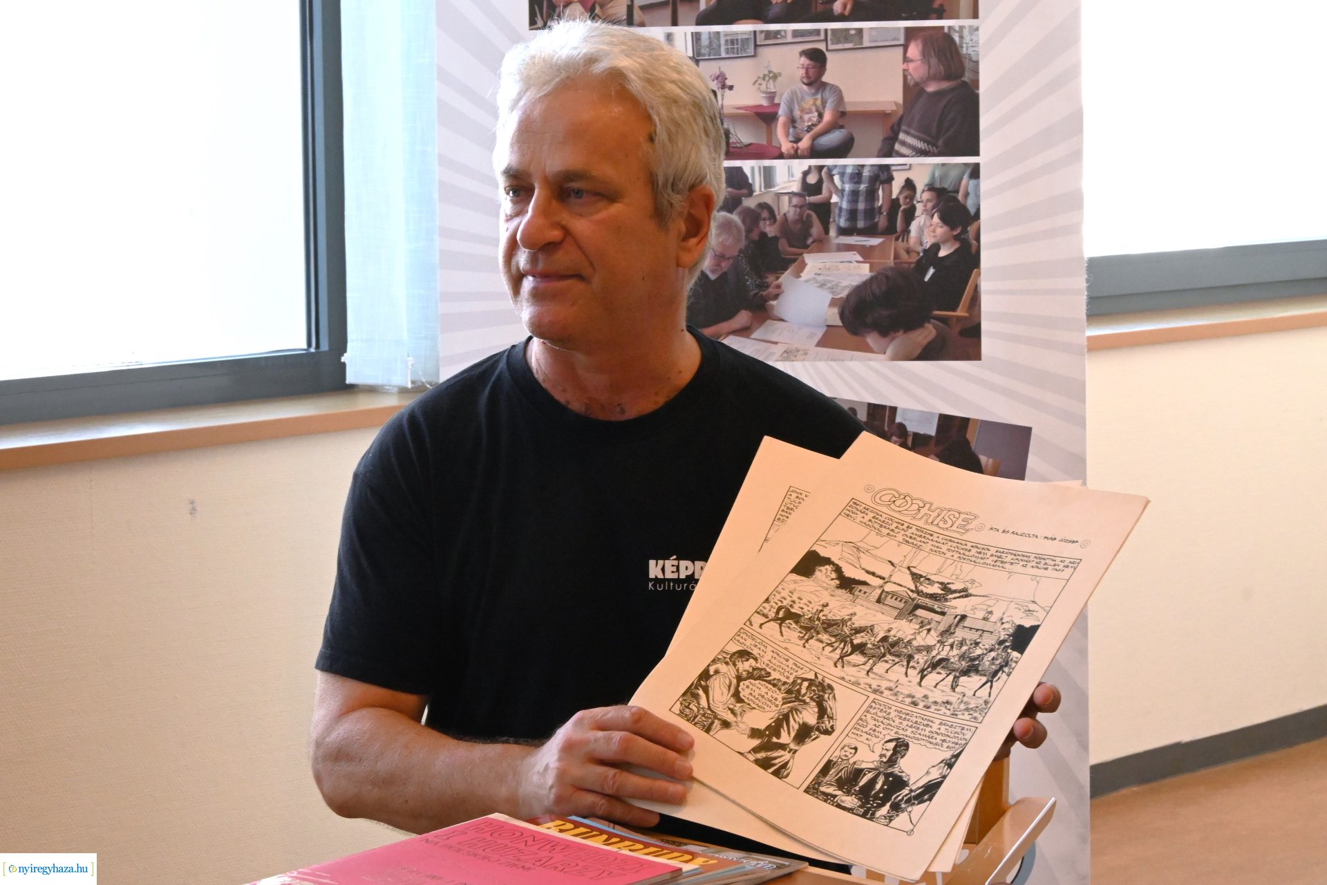 Képregénytábor a könyvtárban 2024.