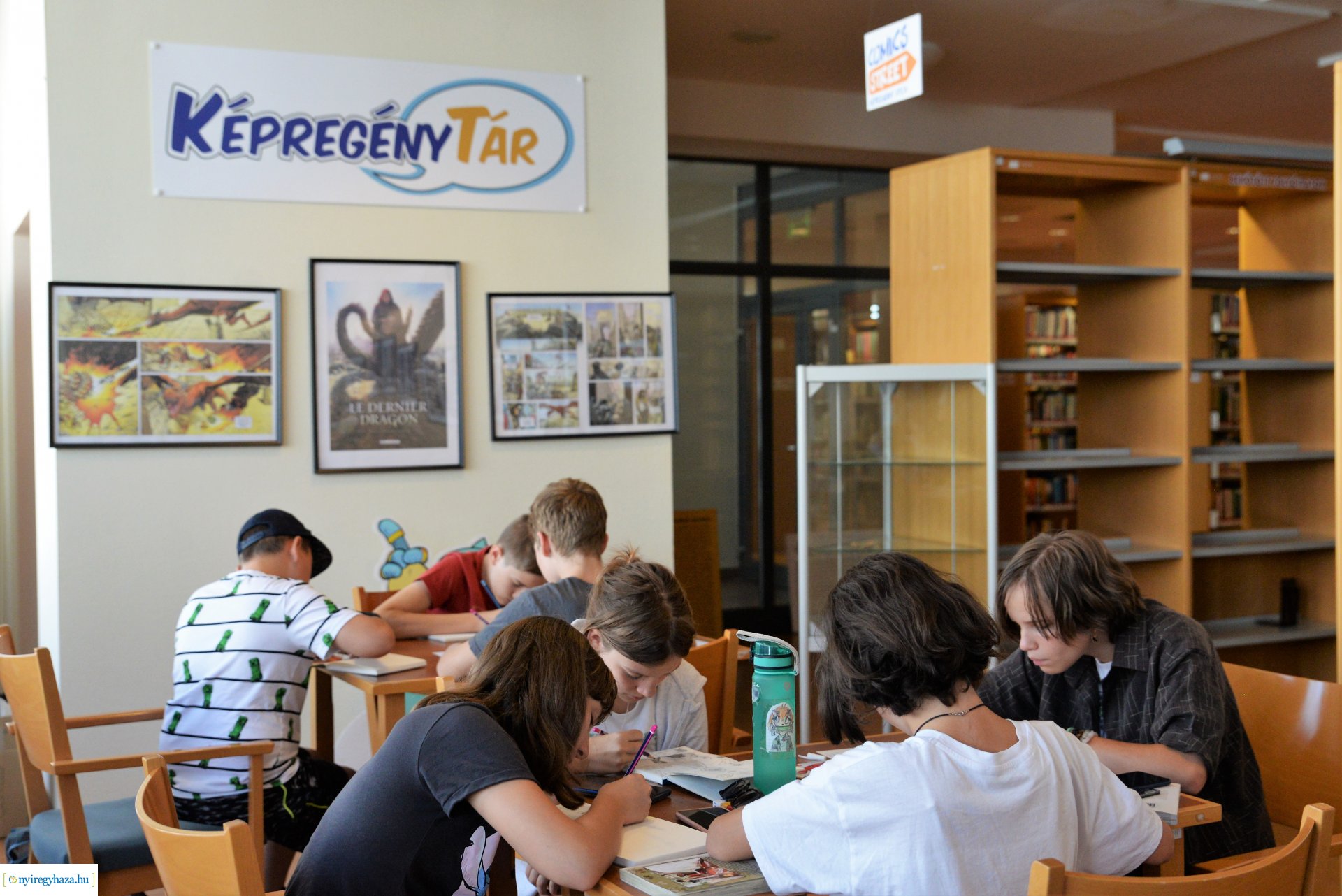 Képregénytábor a Móricz Zsigmond Megyei és Városi Könyvtárban