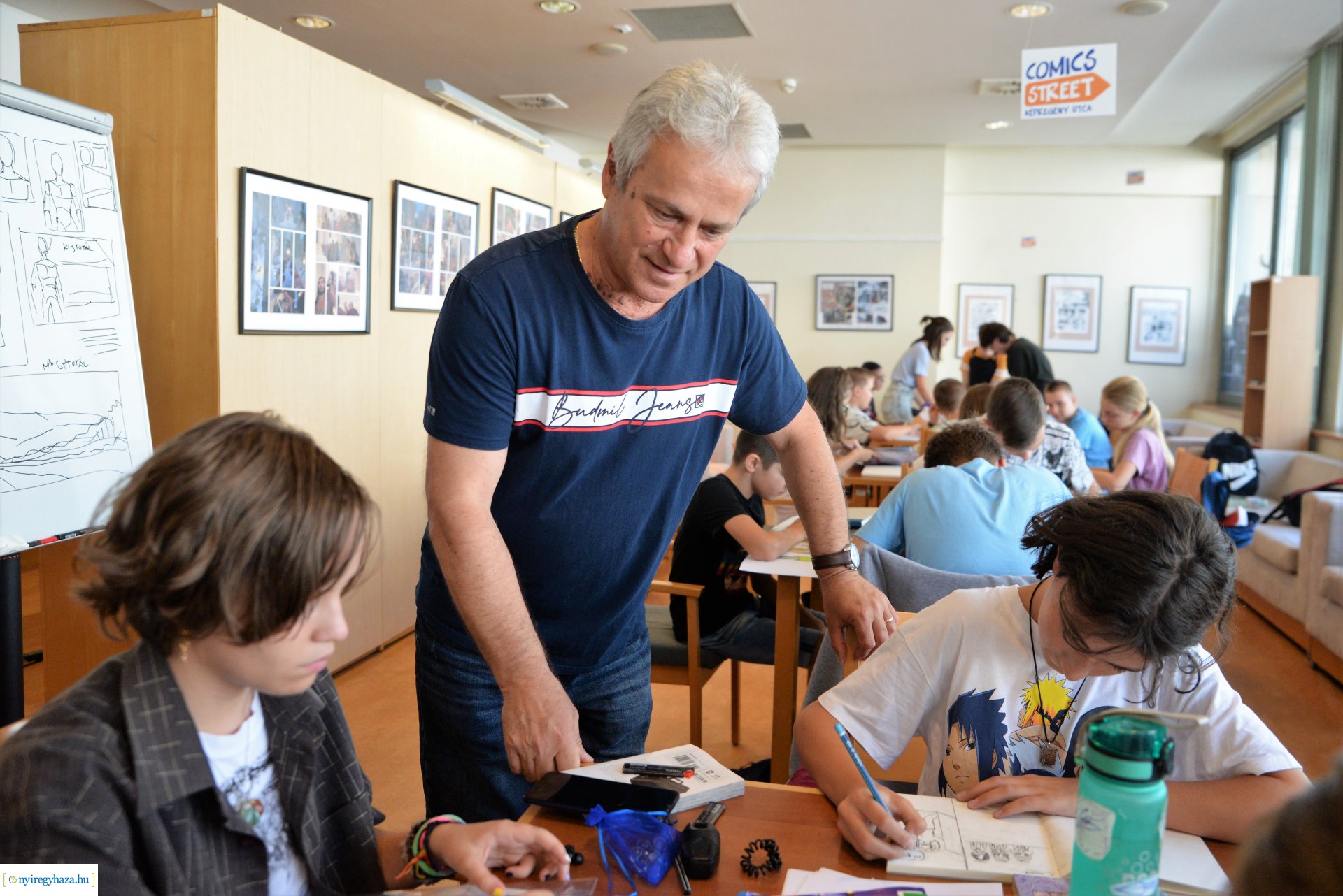 Képregénytábor a Móricz Zsigmond Megyei és Városi Könyvtárban