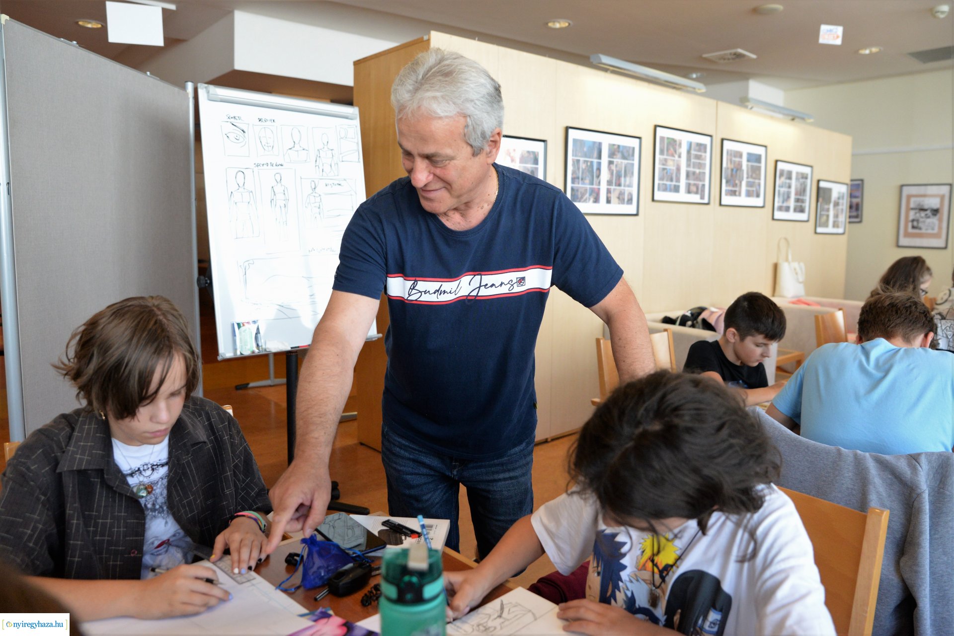 Képregénytábor a Móricz Zsigmond Megyei és Városi Könyvtárban