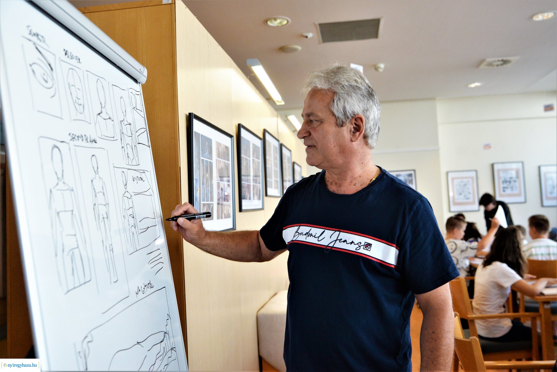 Képregénytábor a Móricz Zsigmond Megyei és Városi Könyvtárban