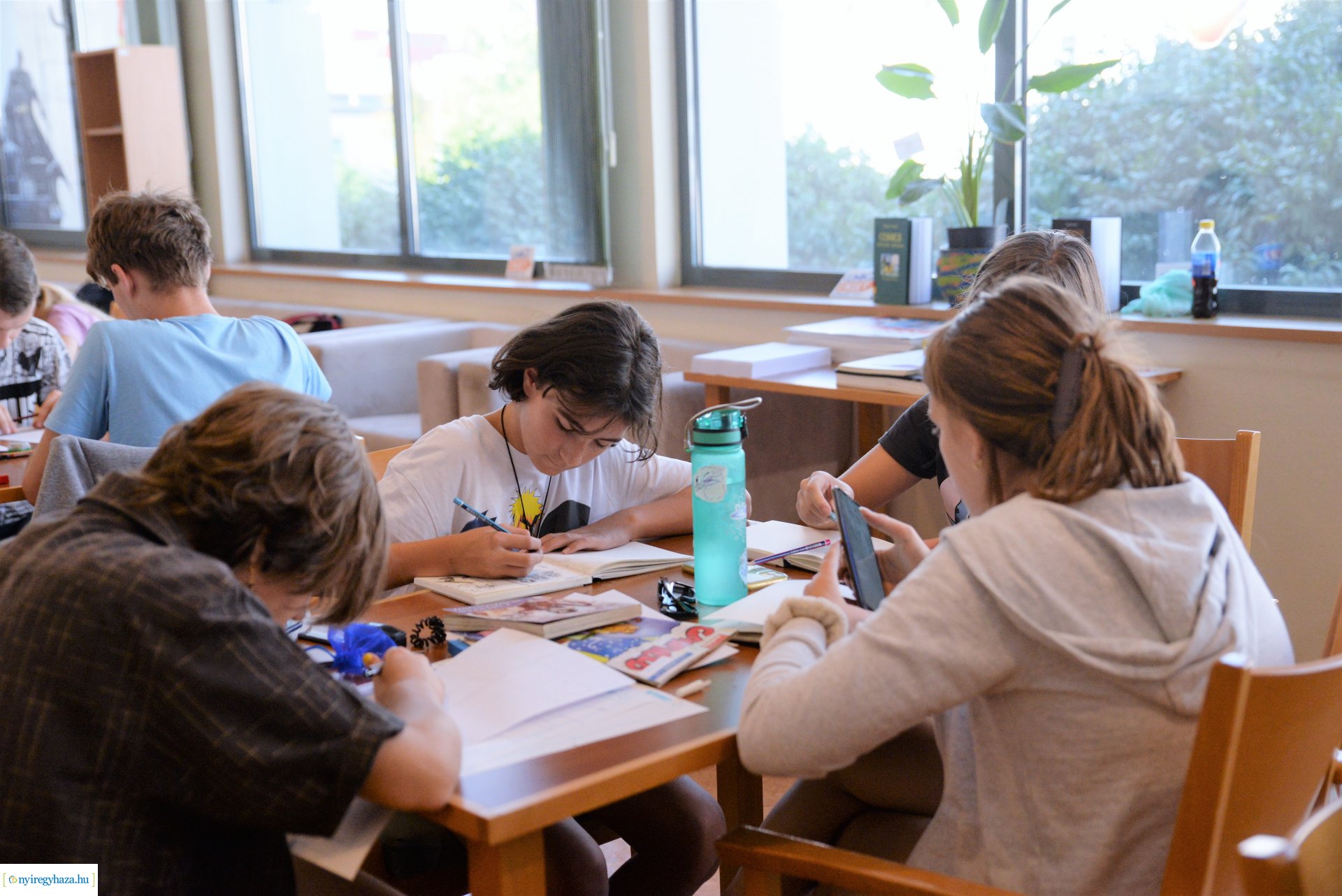 Képregénytábor a Móricz Zsigmond Megyei és Városi Könyvtárban