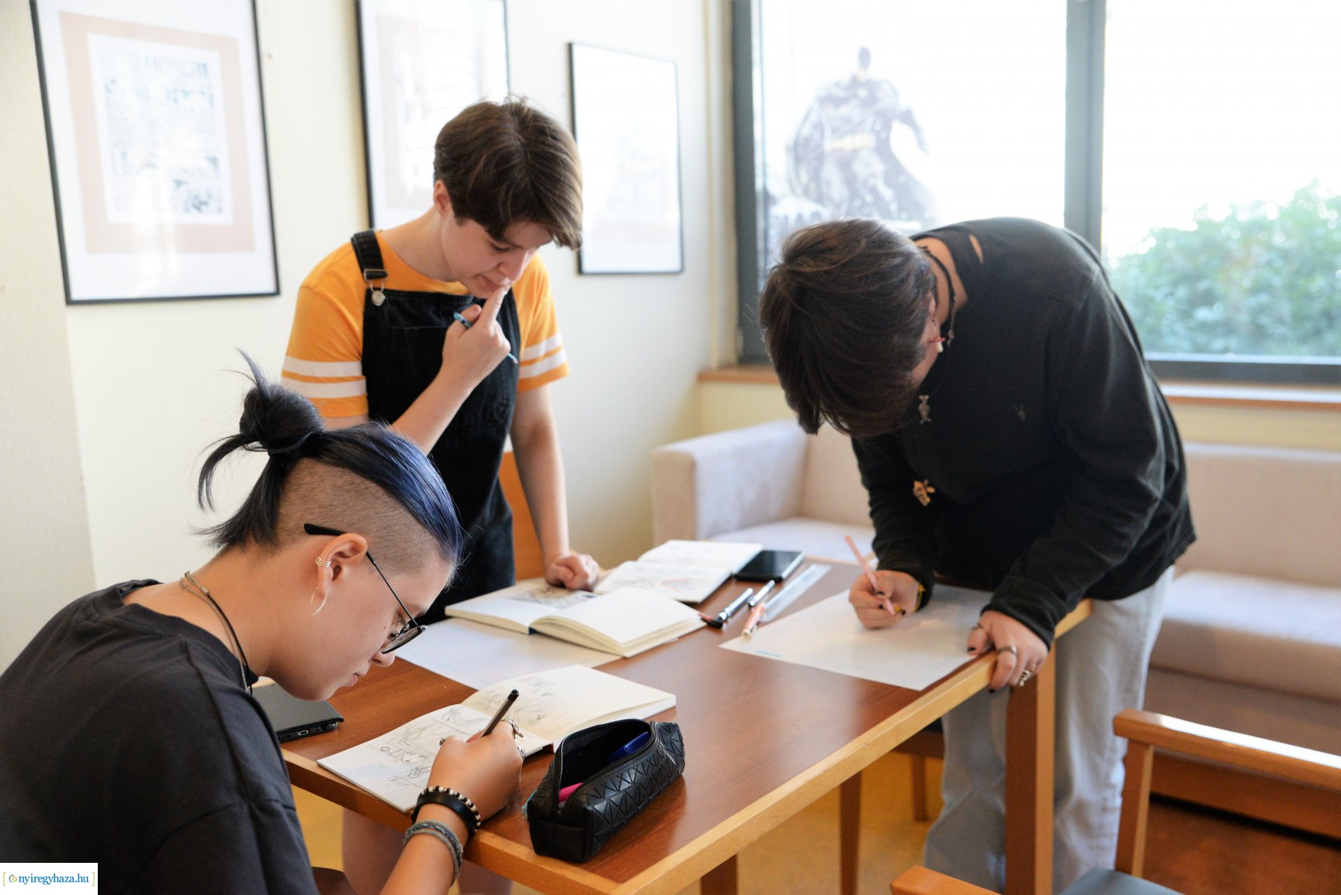 Képregénytábor a Móricz Zsigmond Megyei és Városi Könyvtárban