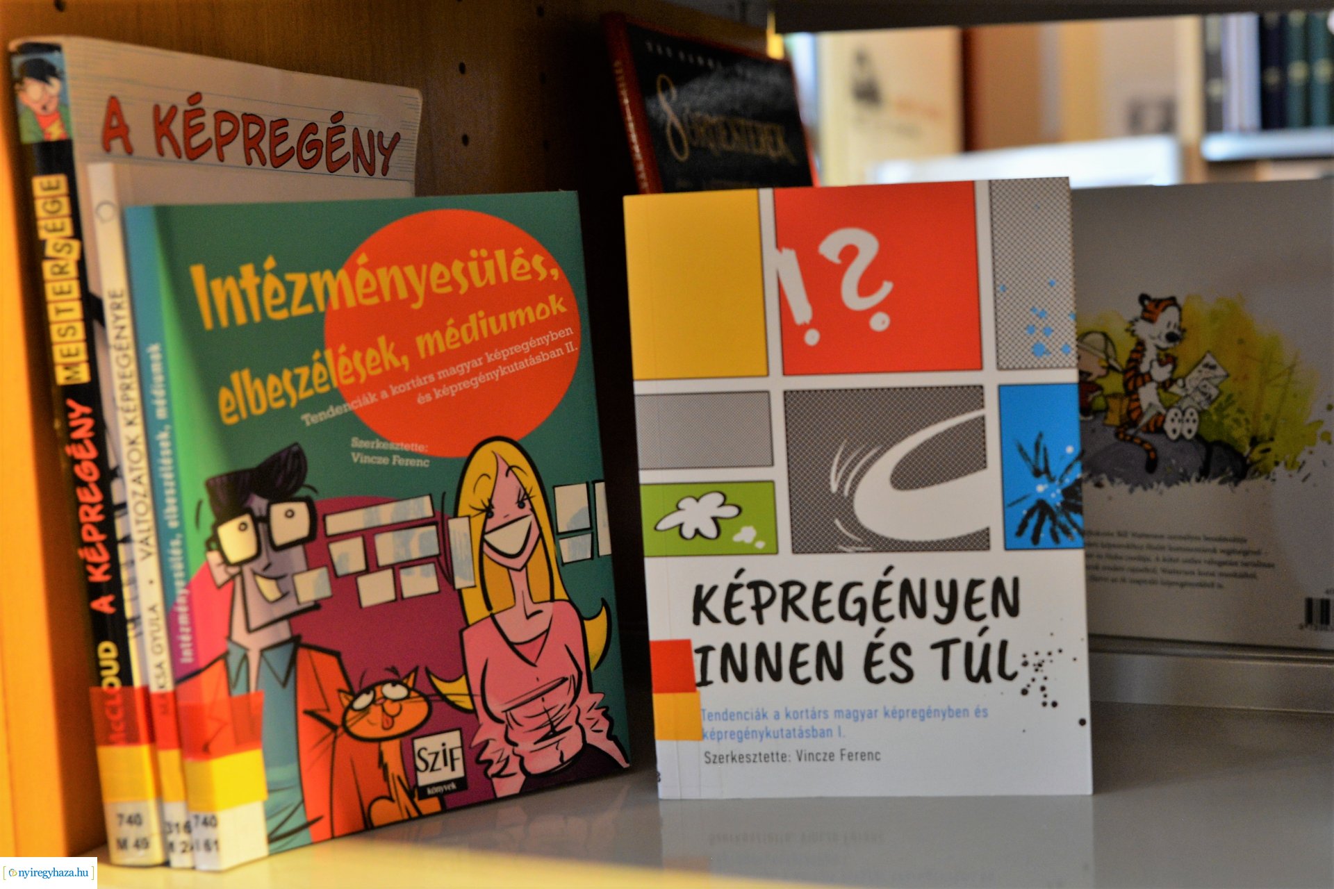 Képregénytár nyílt a könyvtárban