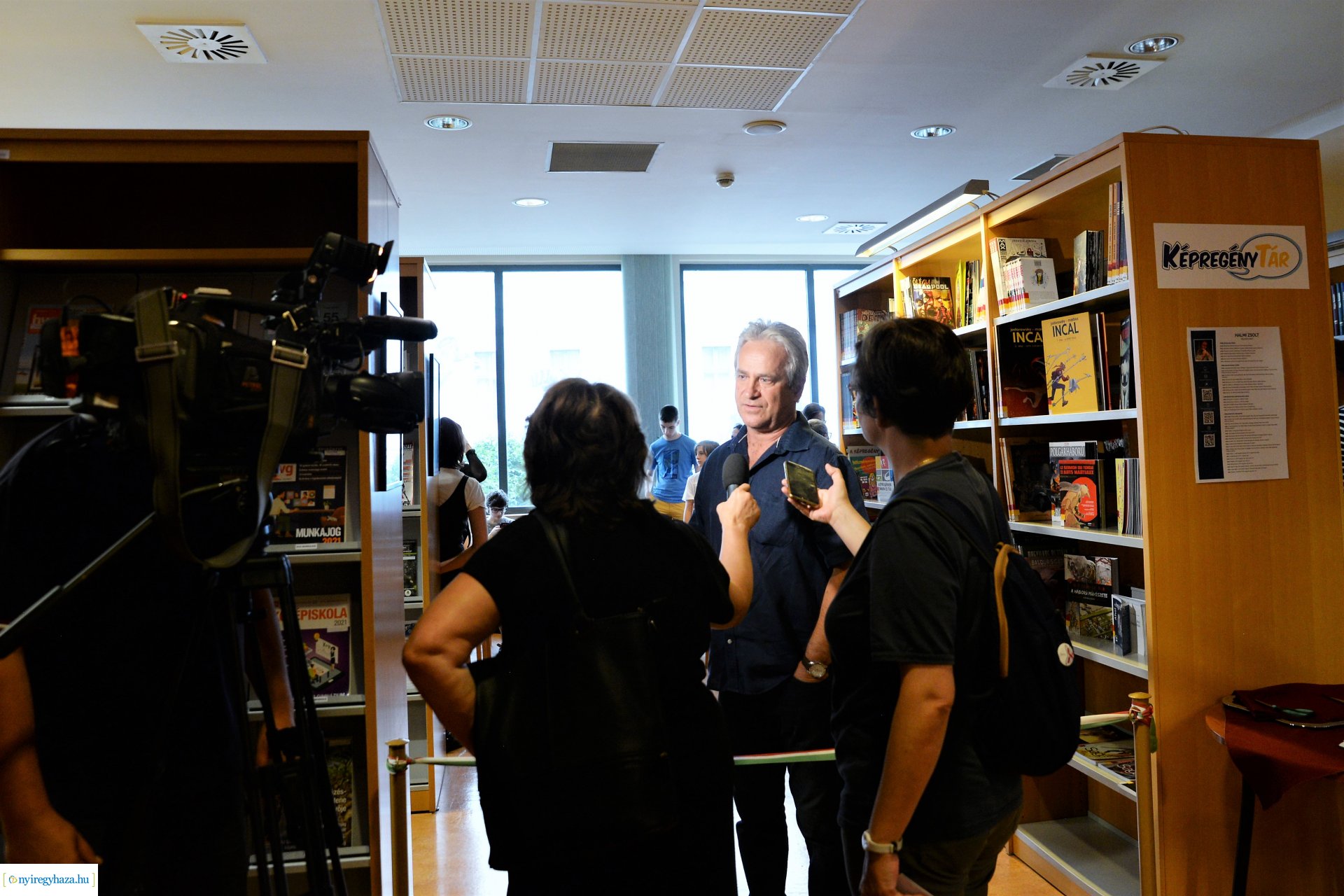 Képregénytár nyílt a könyvtárban