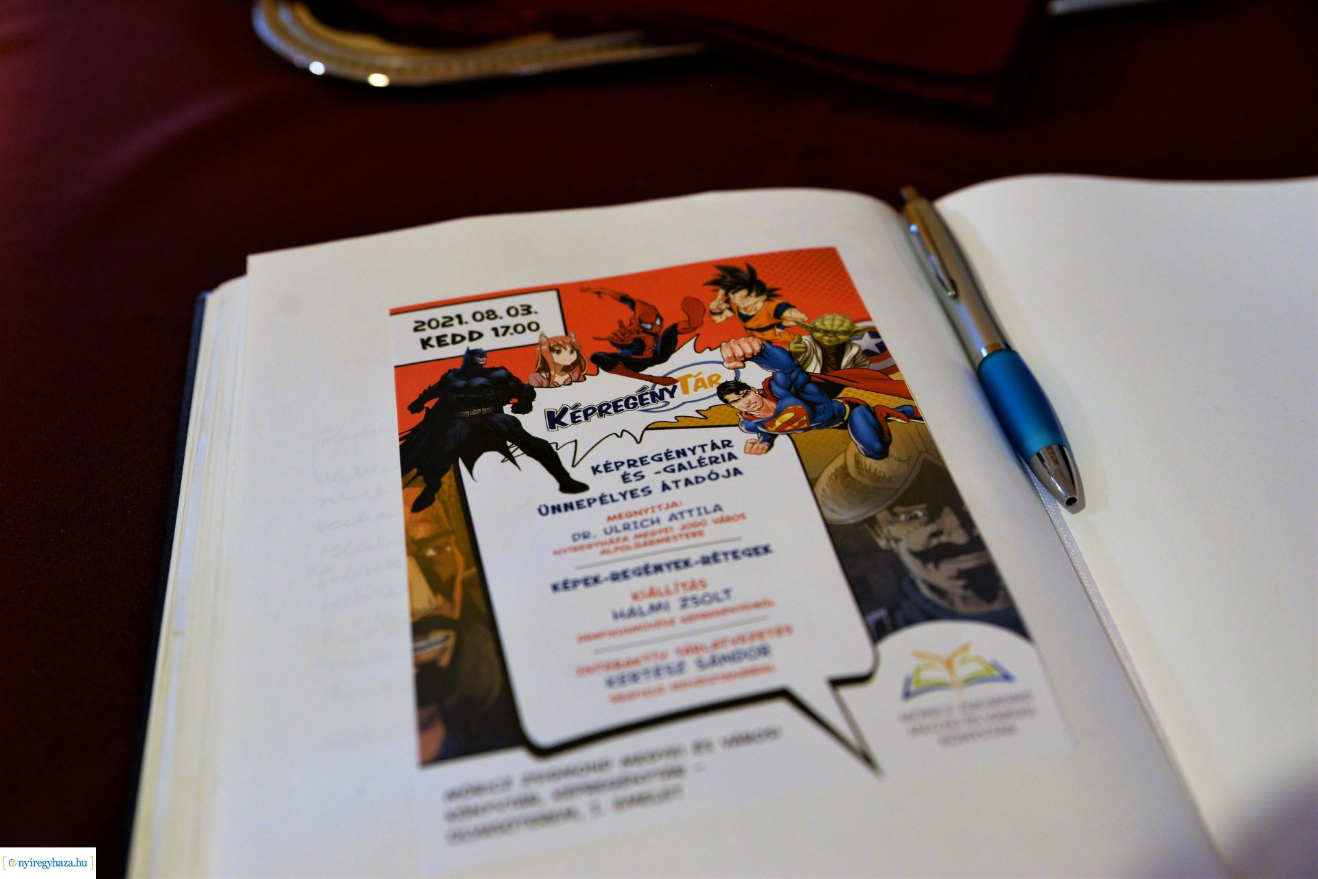 Képregénytár nyílt a könyvtárban