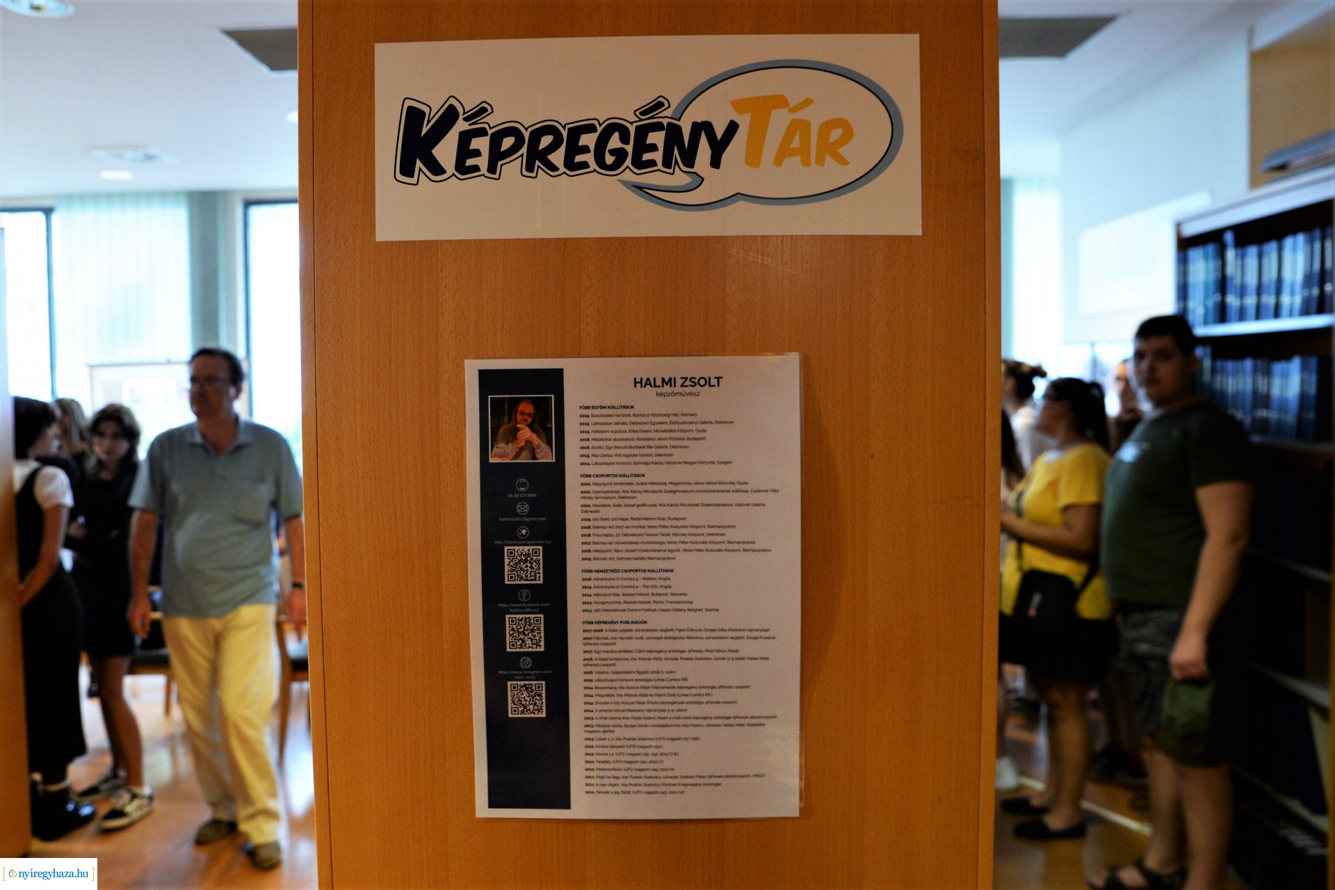 Képregénytár nyílt a könyvtárban