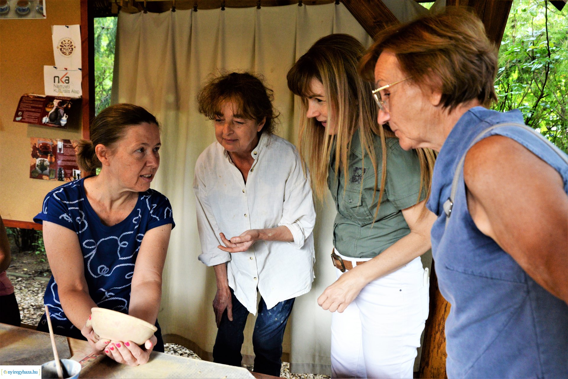 Kerámia készítő workshop Nyírszőlősön