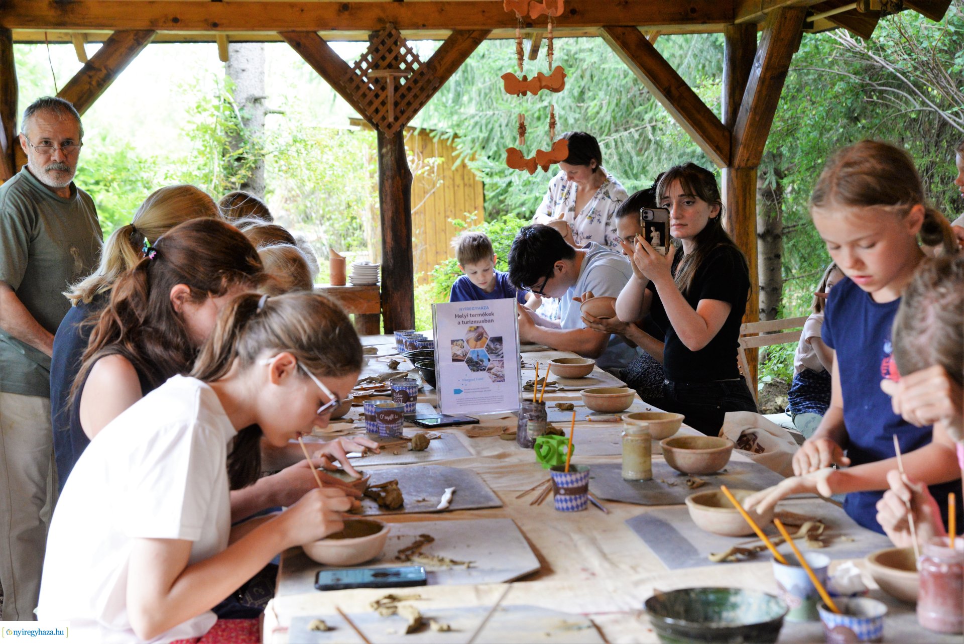 Kerámia készítő workshop Nyírszőlősön