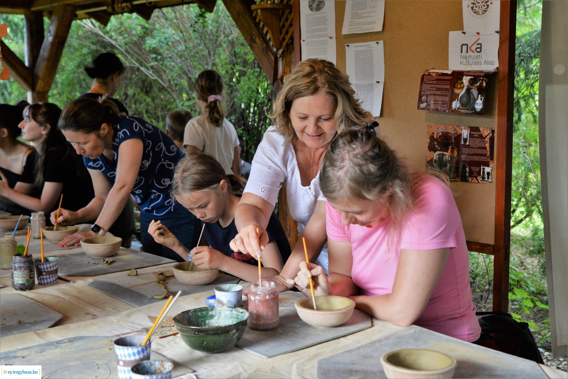 Kerámia készítő workshop Nyírszőlősön