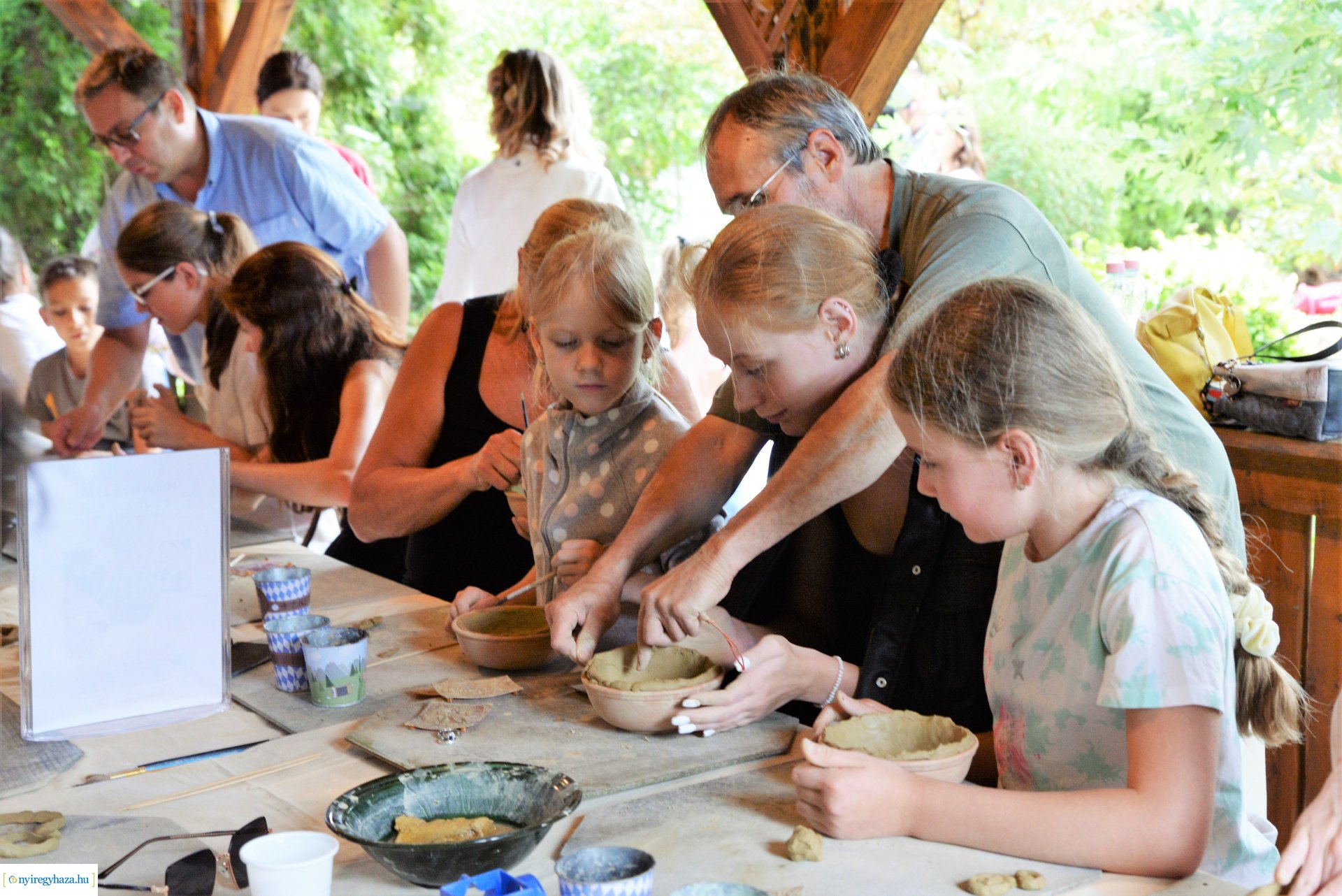 Kerámia készítő workshop Nyírszőlősön