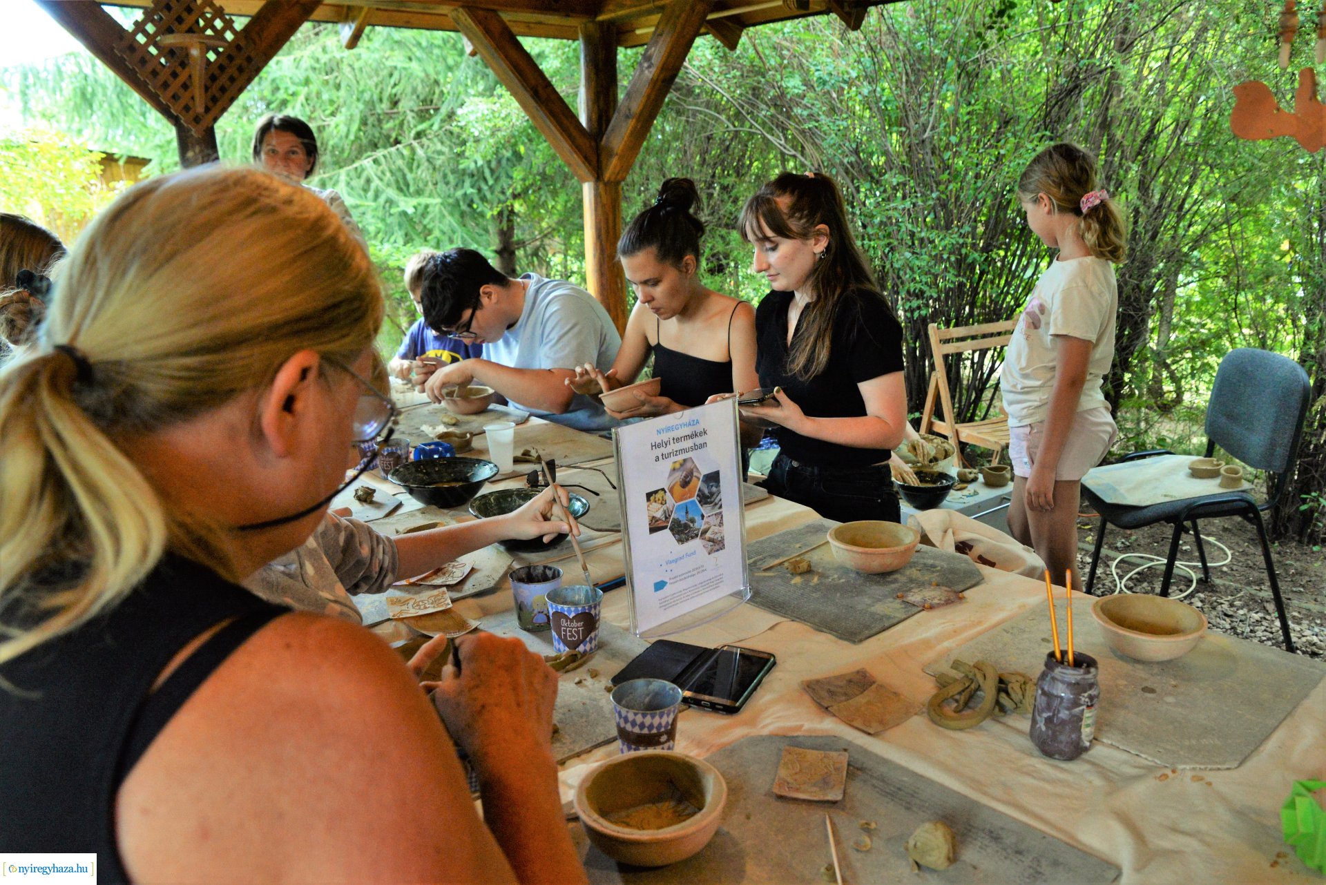 Kerámia készítő workshop Nyírszőlősön