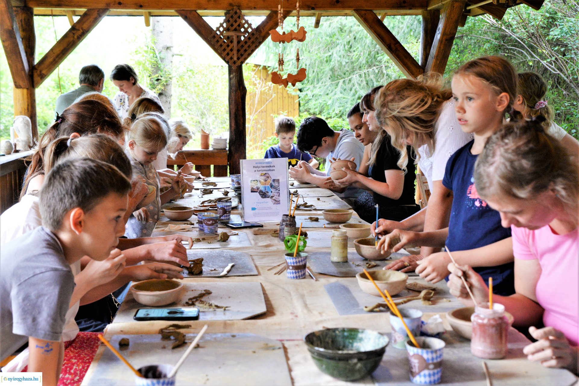 Kerámia készítő workshop Nyírszőlősön