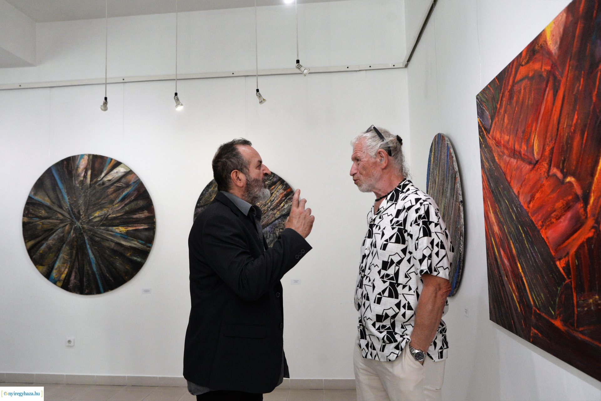 Kerekes 70 - kiállításmegnyitó a Pál Gyula Teremben