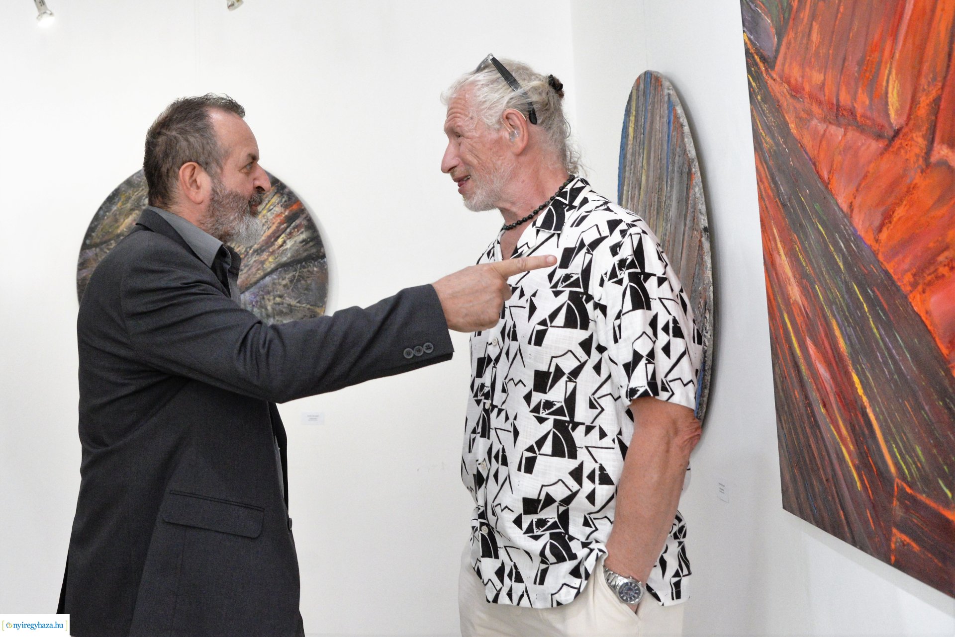 Kerekes 70 - kiállításmegnyitó a Pál Gyula Teremben