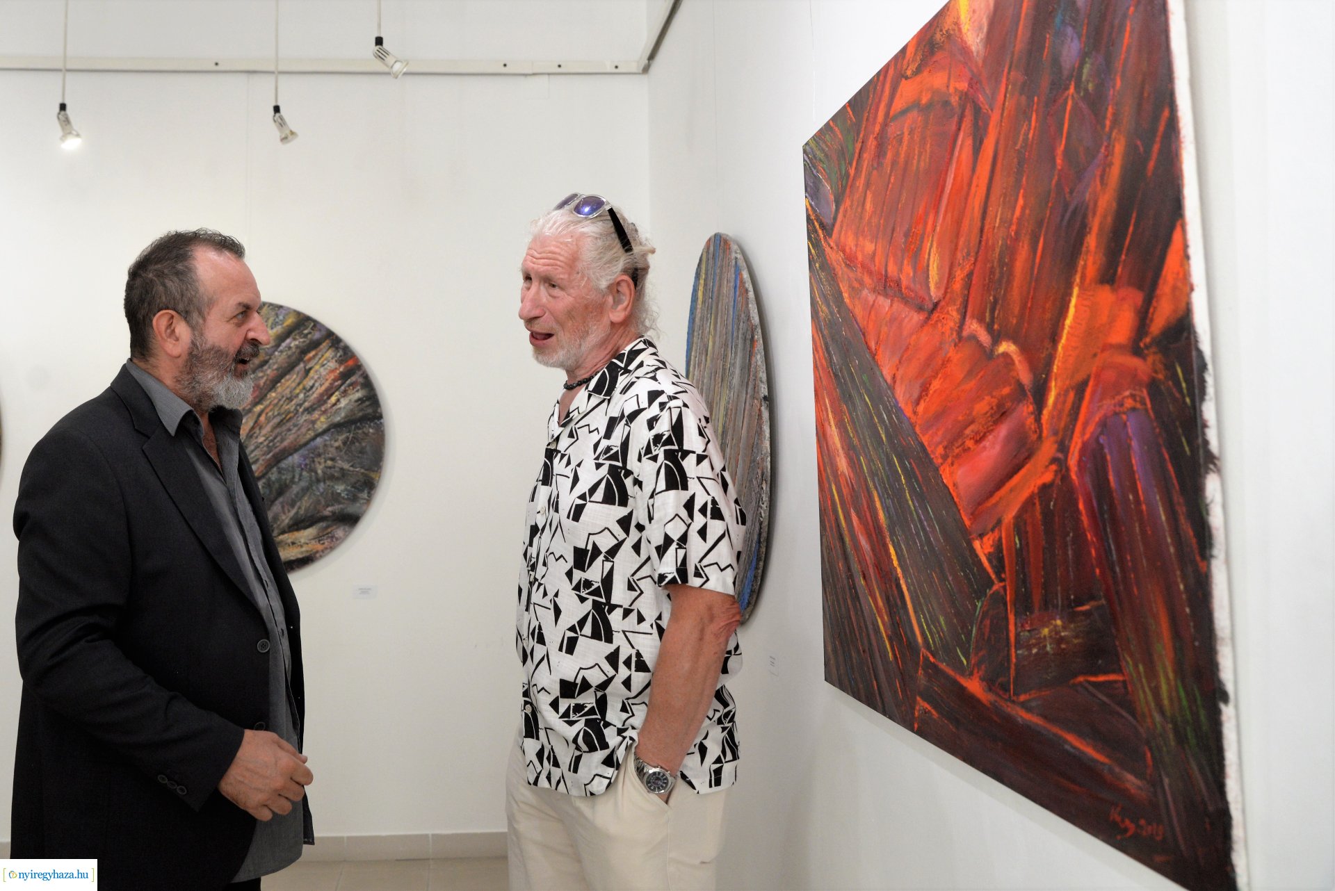 Kerekes 70 - kiállításmegnyitó a Pál Gyula Teremben