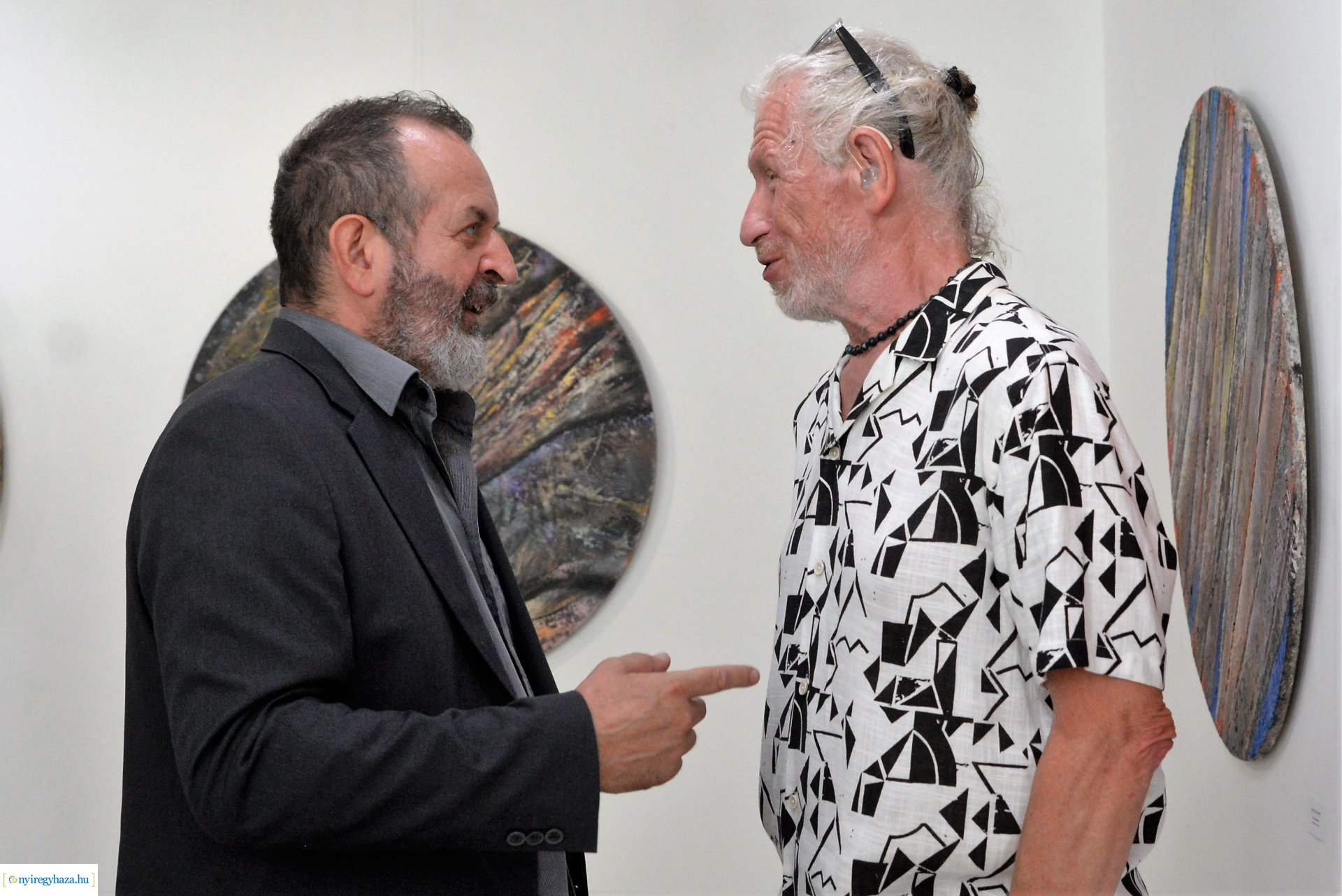 Kerekes 70 - kiállításmegnyitó a Pál Gyula Teremben