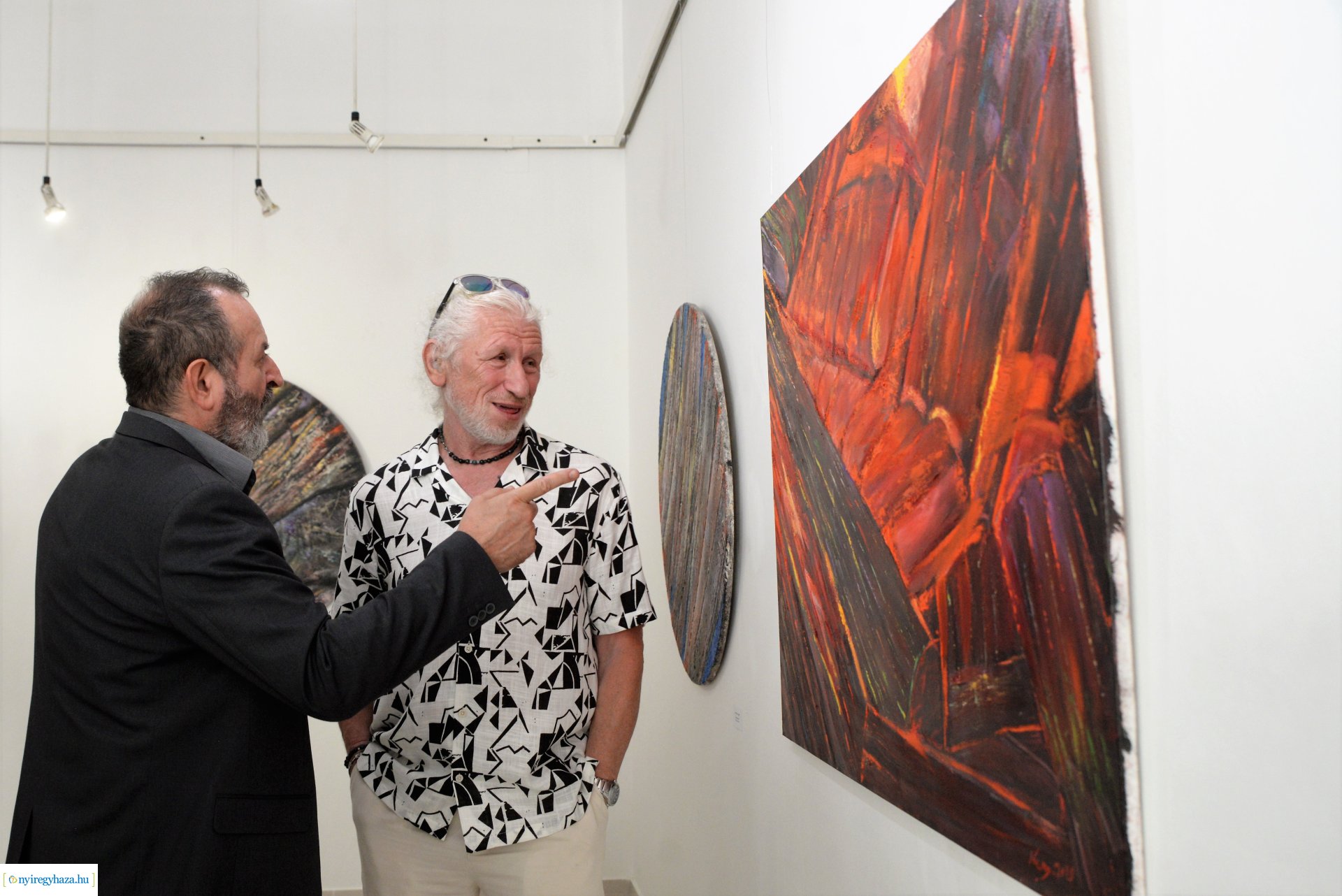 Kerekes 70 - kiállításmegnyitó a Pál Gyula Teremben