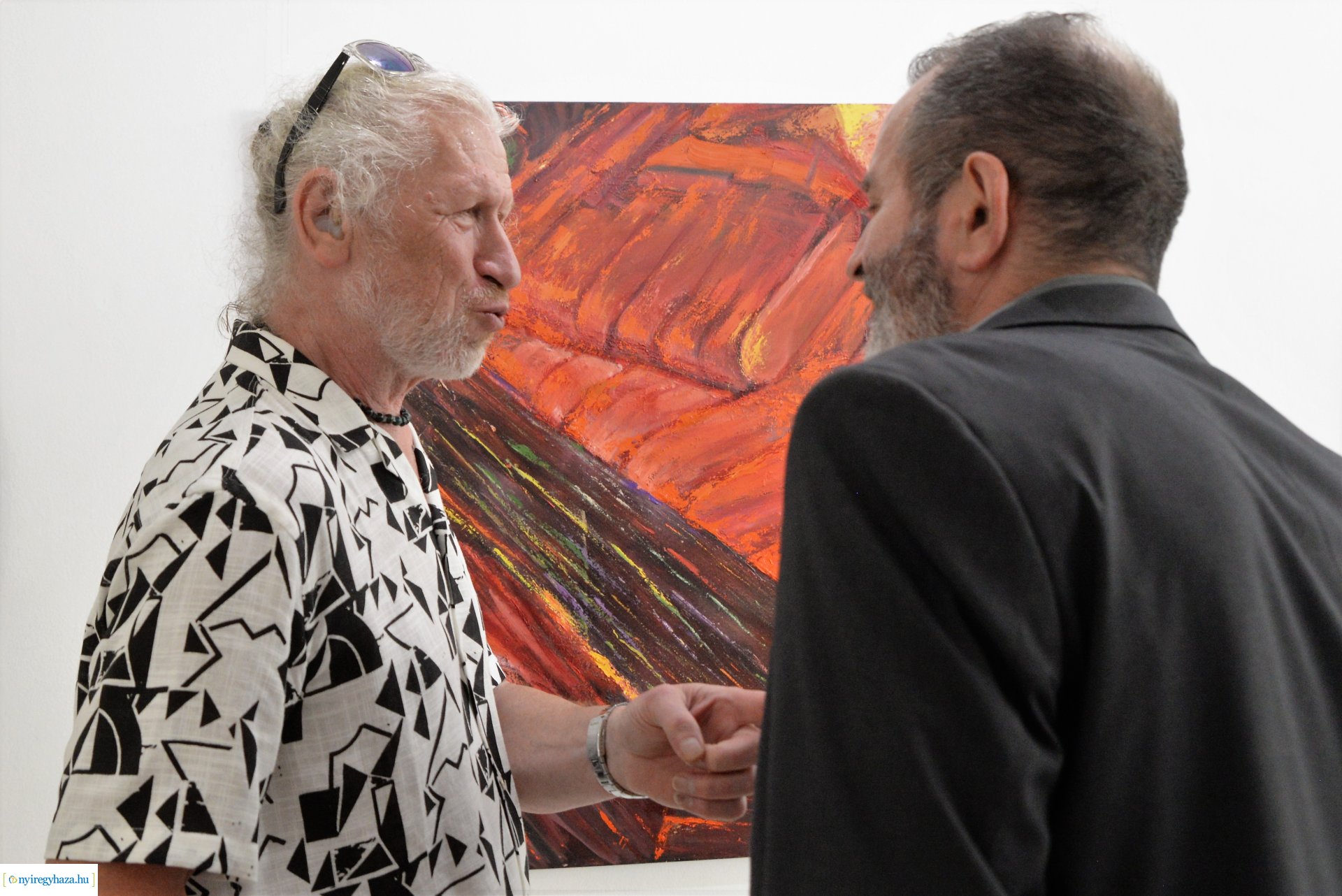 Kerekes 70 - kiállításmegnyitó a Pál Gyula Teremben