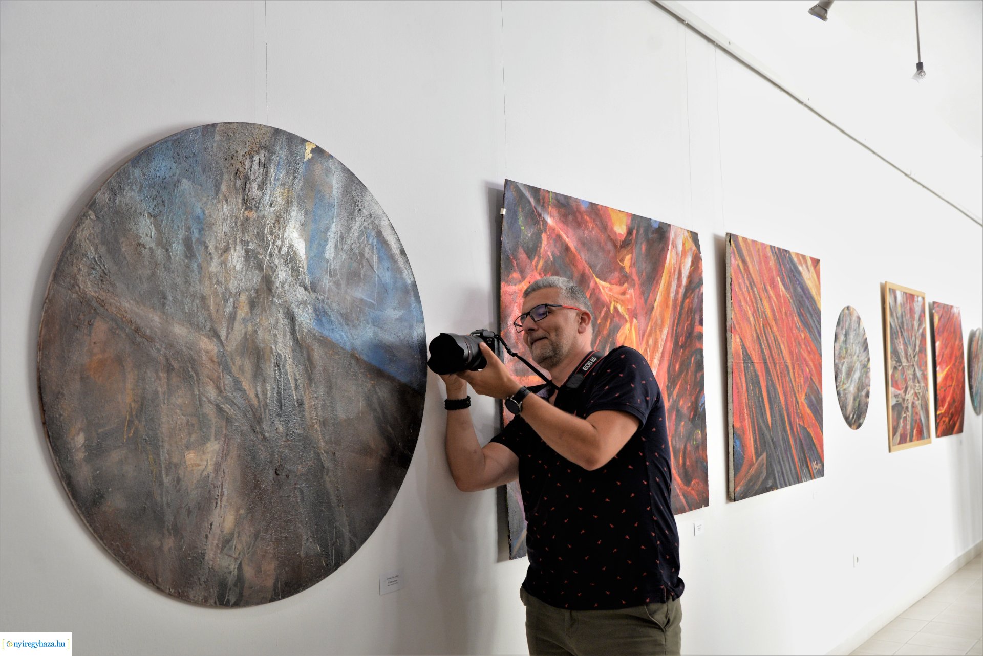 Kerekes 70 - kiállításmegnyitó a Pál Gyula Teremben