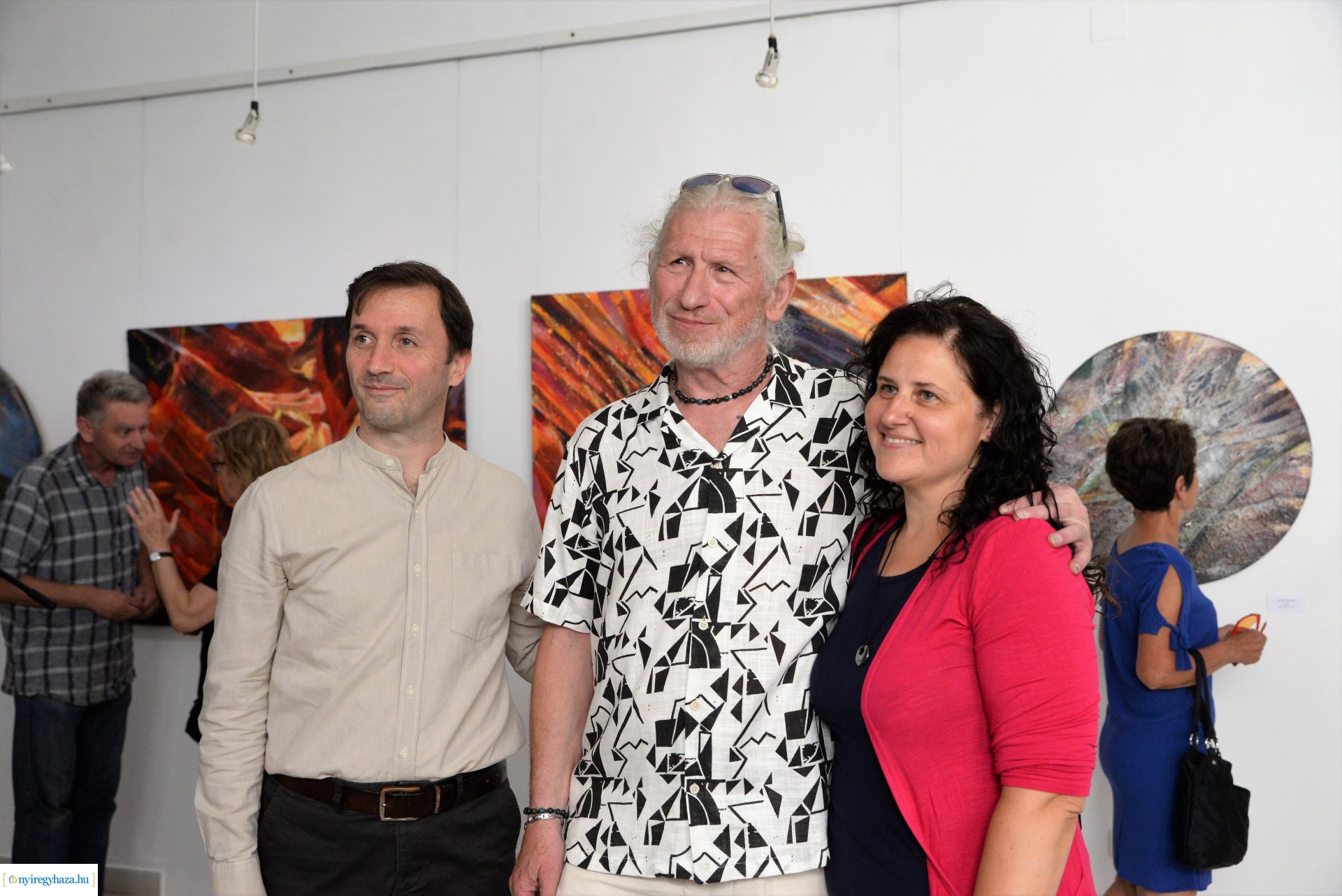 Kerekes 70 - kiállításmegnyitó a Pál Gyula Teremben