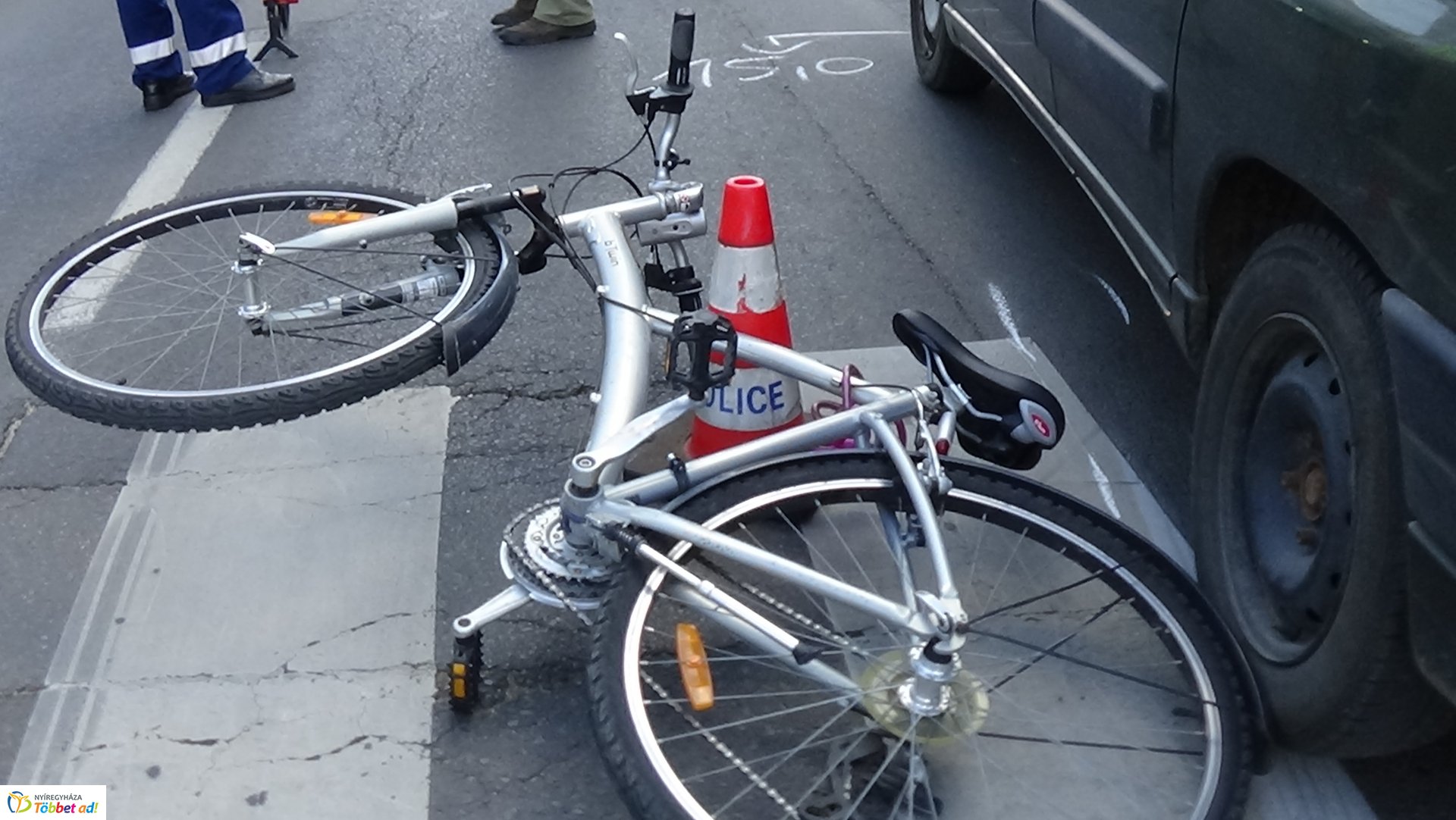 Kerékpáros baleset a Korányi Frigyes utcán