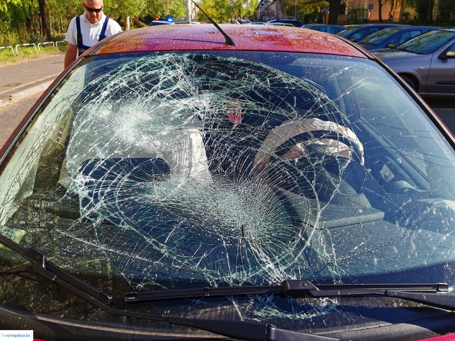 Kerékpáros baleset a Kossuth utcán