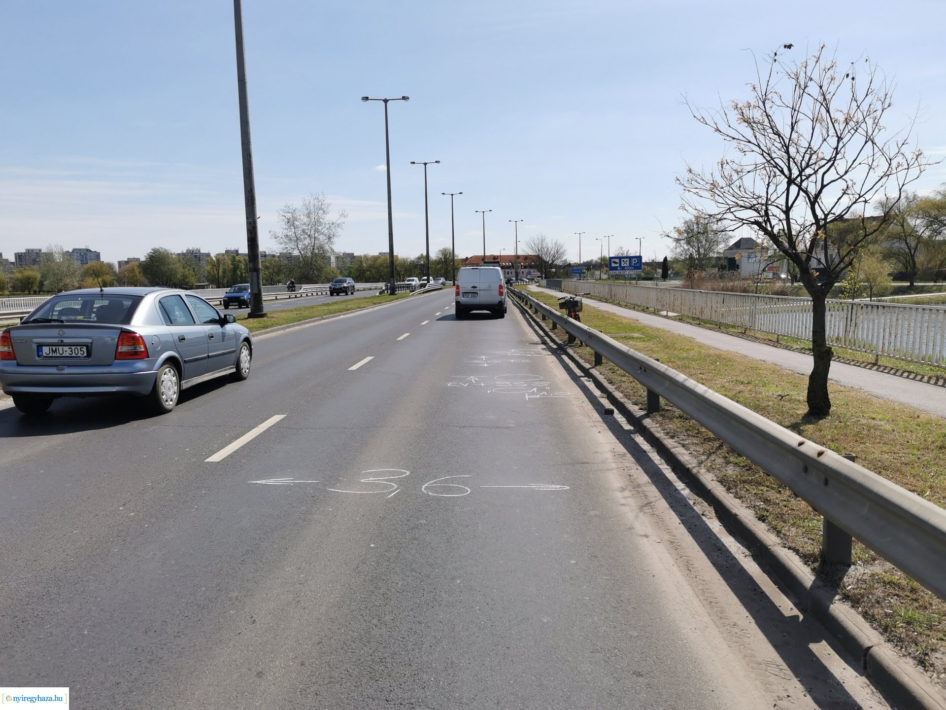 Kerékpáros sérült a Bujtosnál