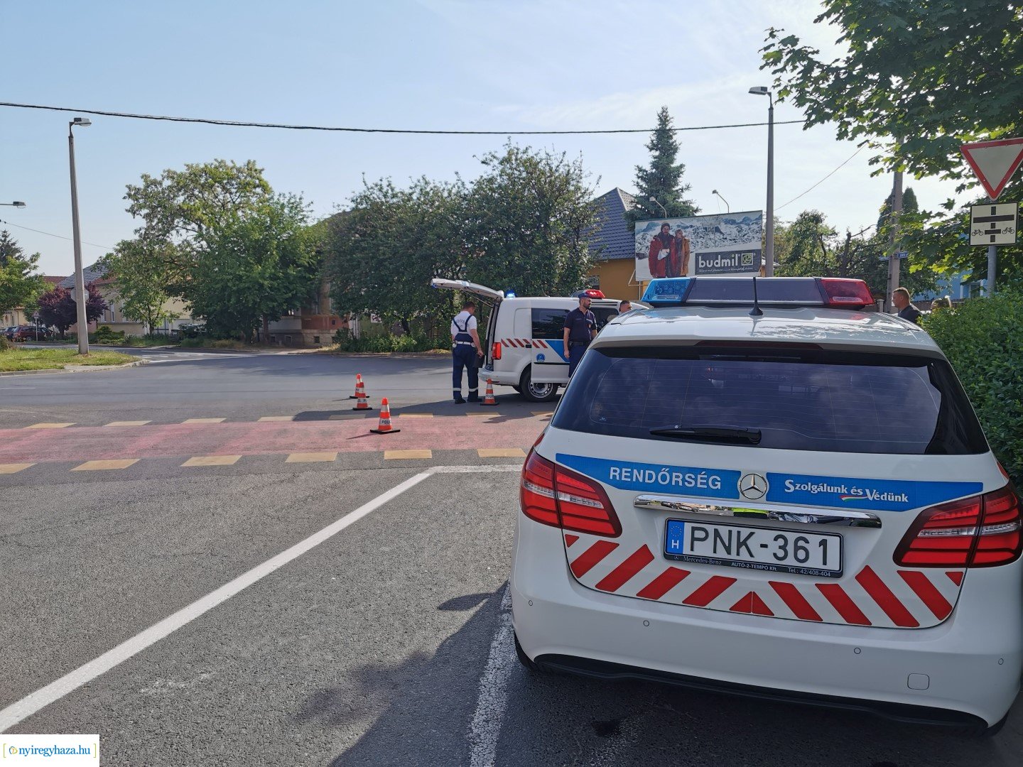 Kerékpáros ütközött autóssal