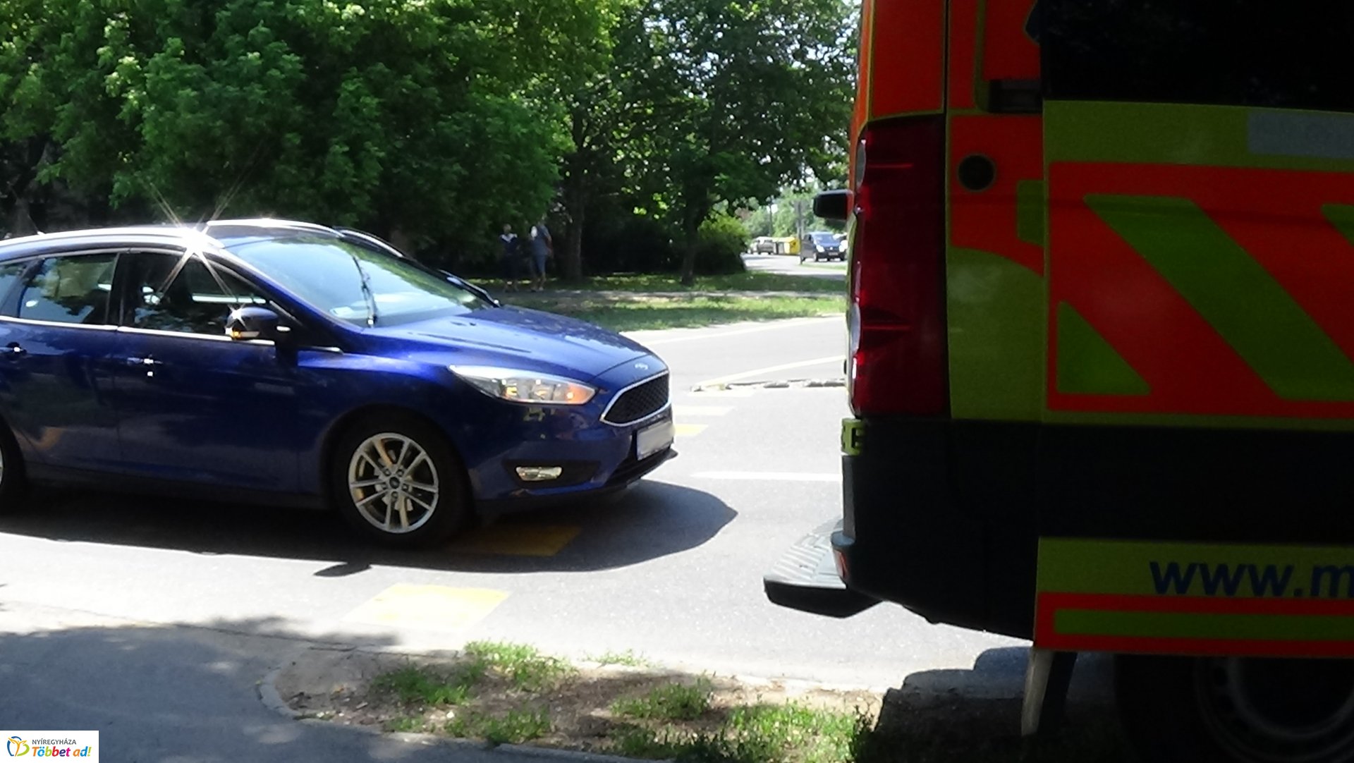 Kerékpárost gázoltak a Stadion utcán