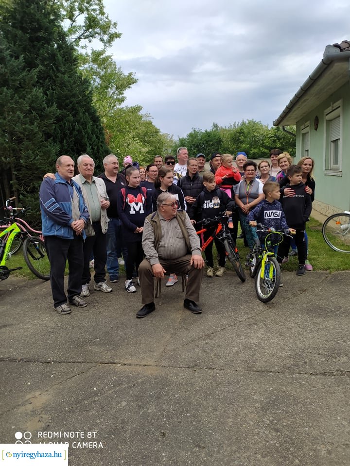 Kerékpártúrát szervezett az Orosért Közéleti Egyesület