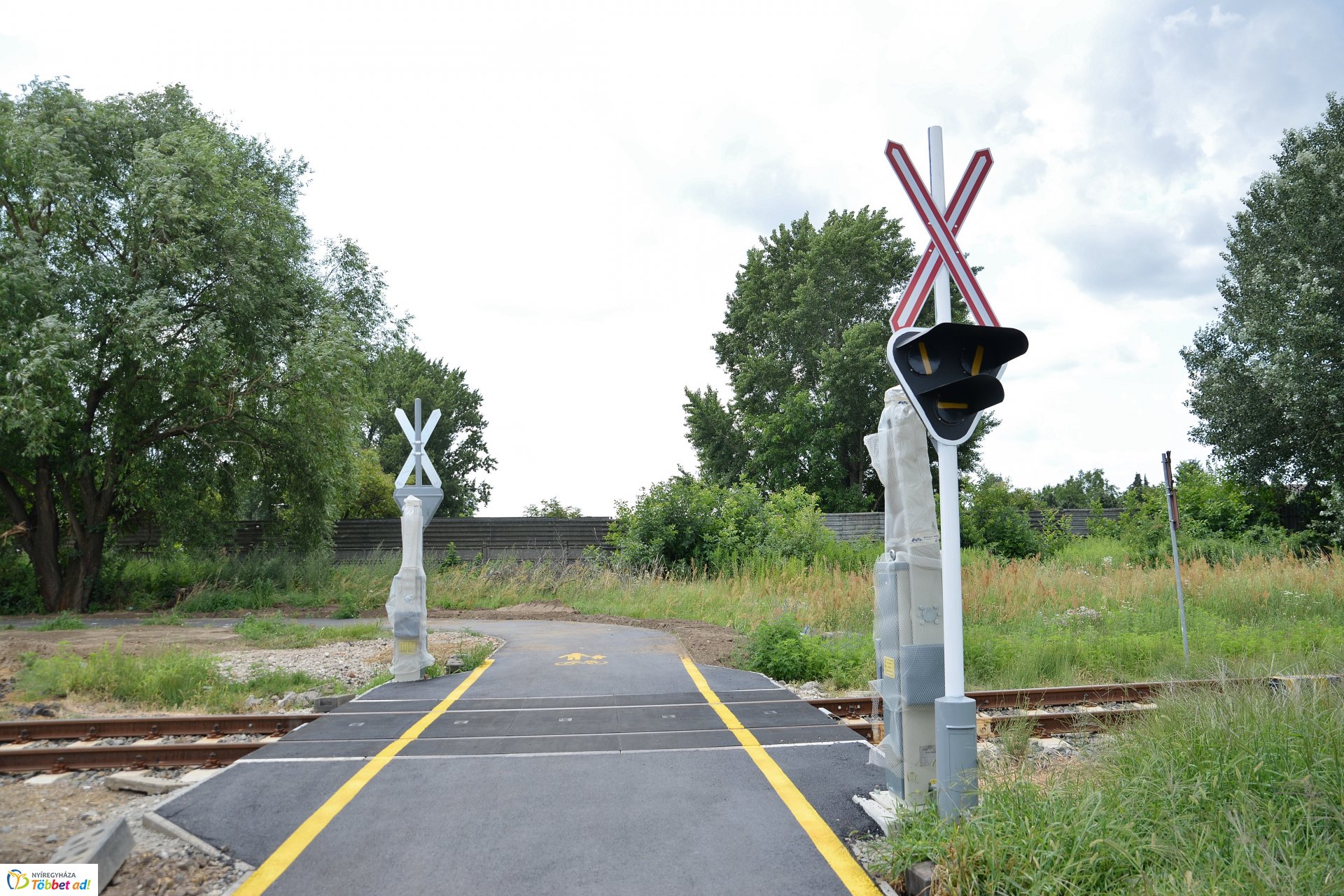 Kerékpárút építés 