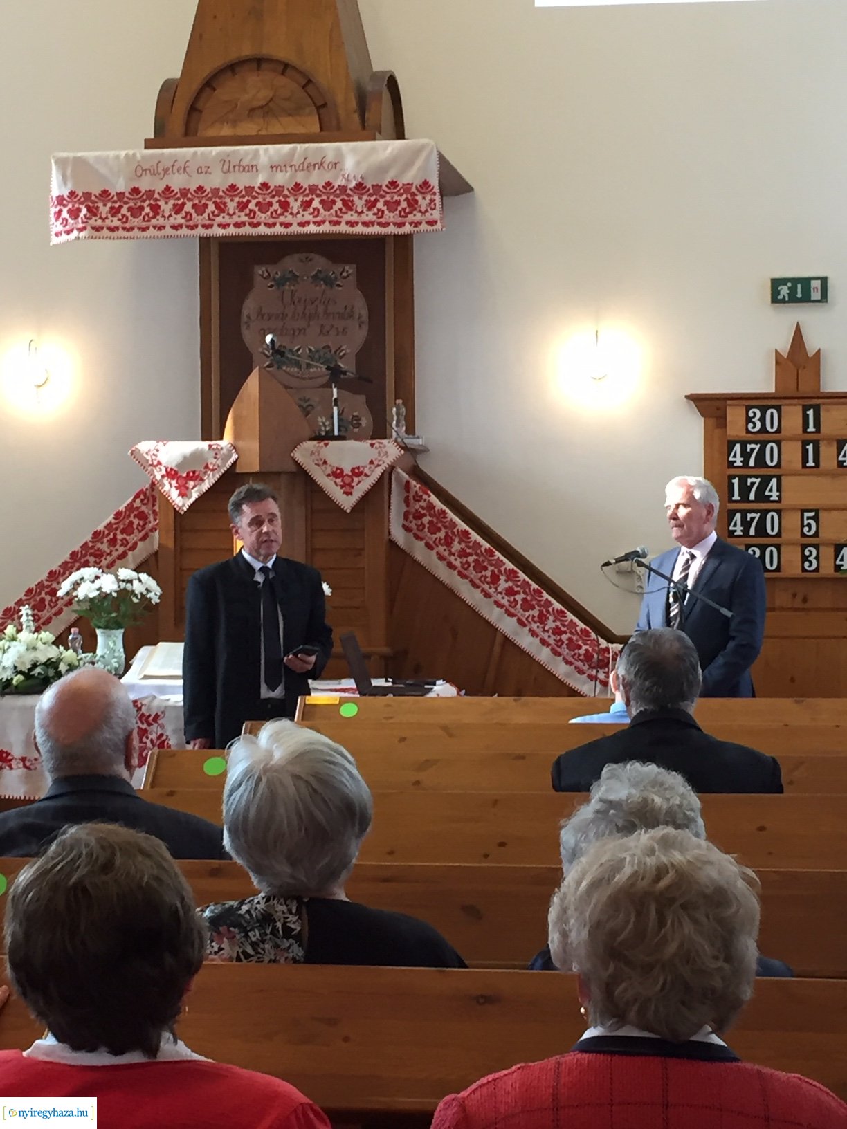 Keresztényüldözés a 21.század elején – Győrfi Károly tartott előadást a Sóstói Millenniumi Református Templomban