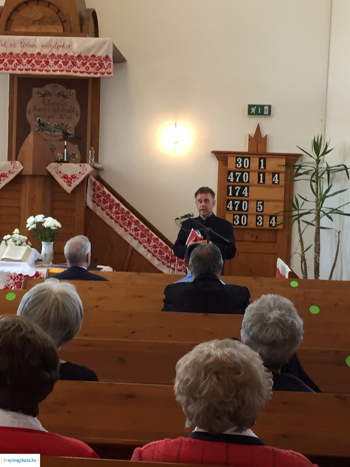 Keresztényüldözés a 21.század elején – Győrfi Károly tartott előadást a Sóstói Millenniumi Református Templomban