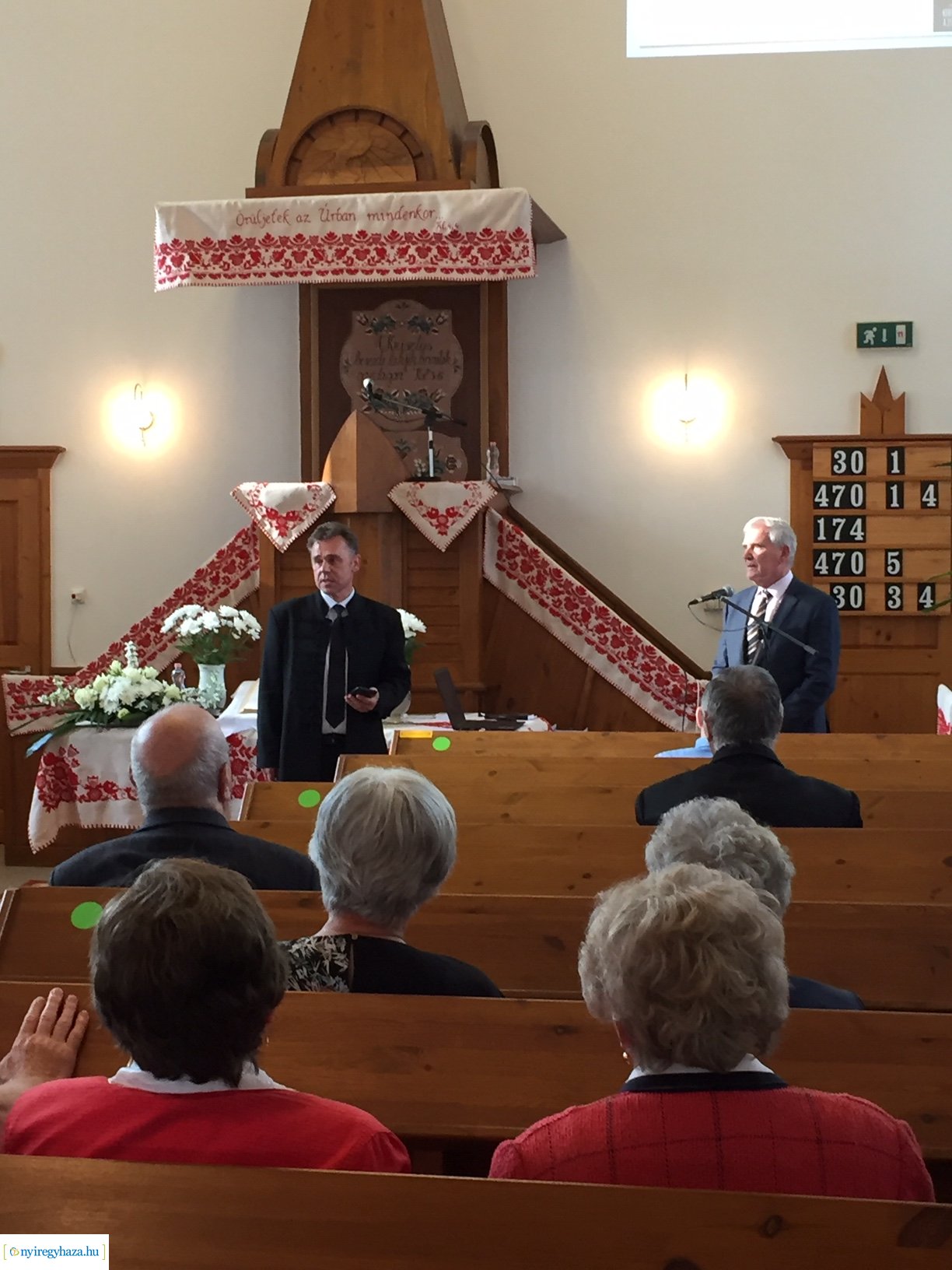 Keresztényüldözés a 21.század elején – Győrfi Károly tartott előadást a Sóstói Millenniumi Református Templomban