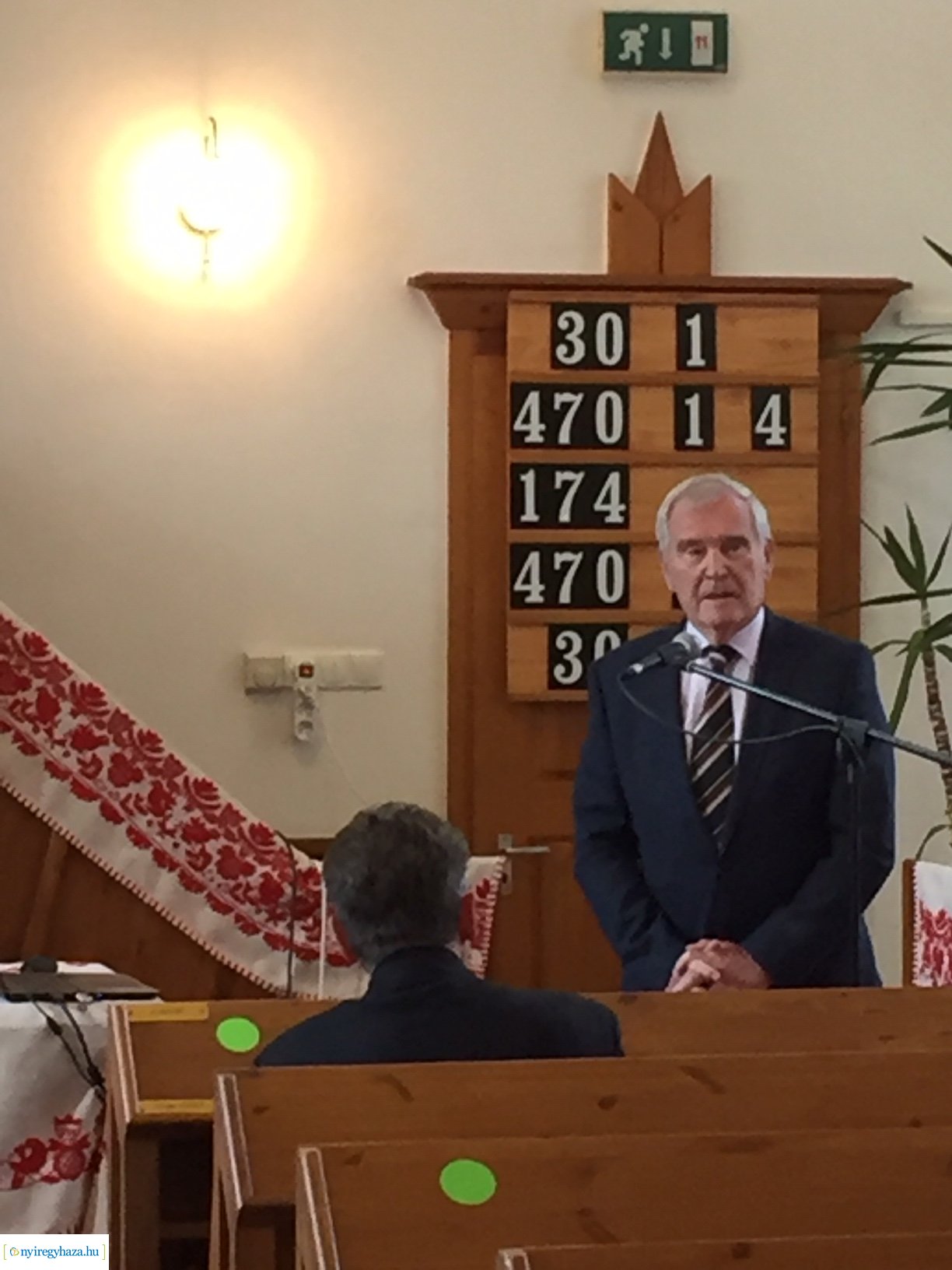 Keresztényüldözés a 21.század elején – Győrfi Károly tartott előadást a Sóstói Millenniumi Református Templomban