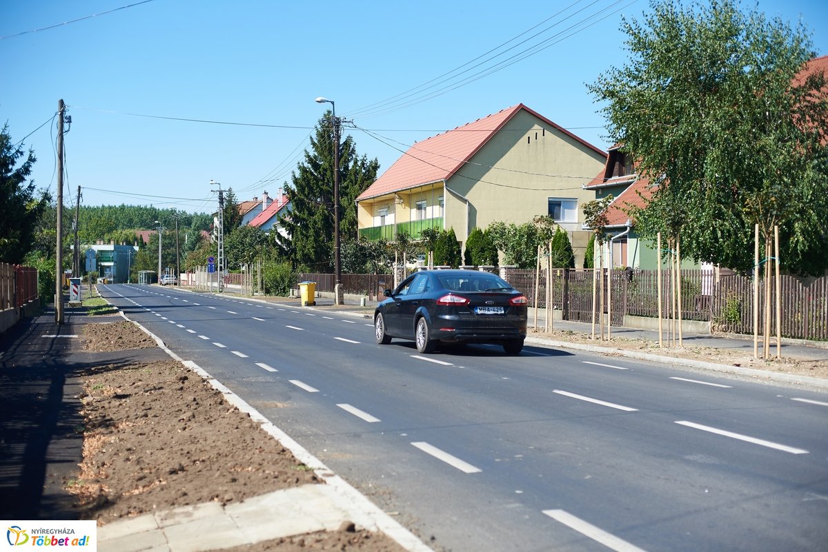 Kertvárosi utak fejlesztése