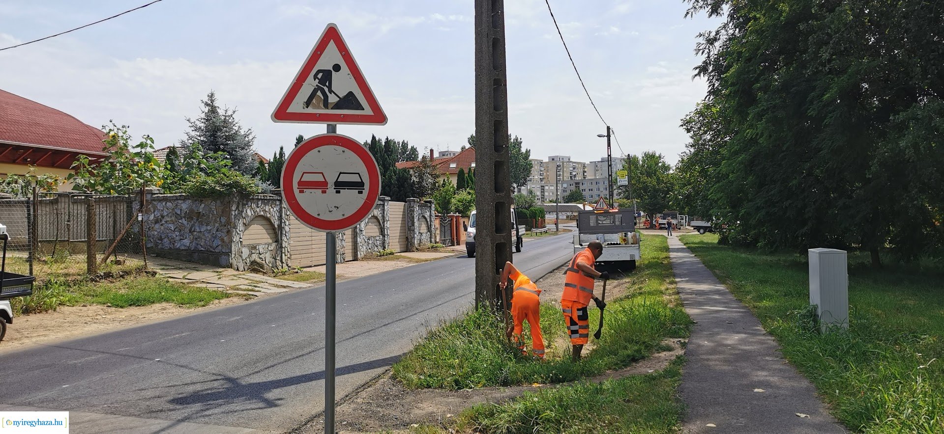 Készül a Szalag utcai körforgalom