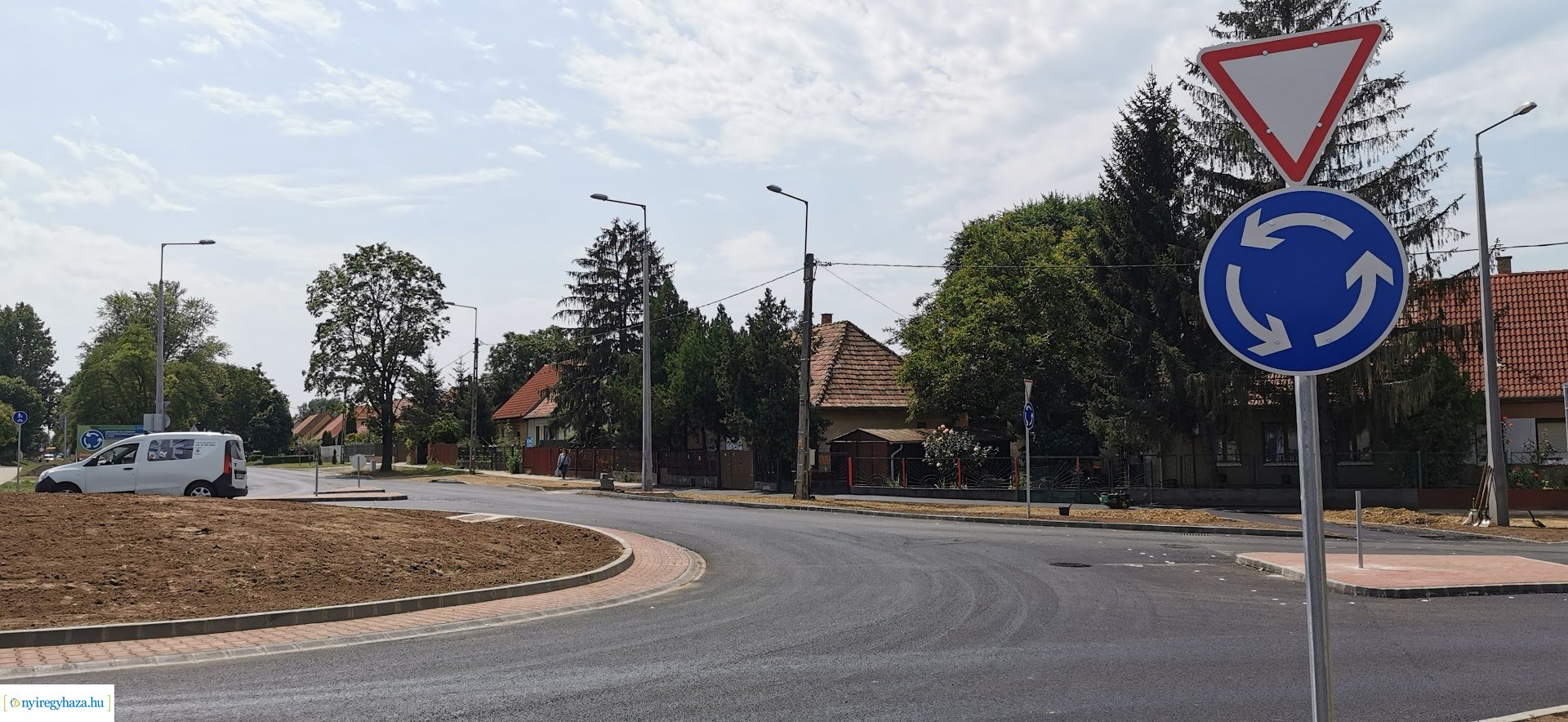 Készül a Szalag utcai körforgalom