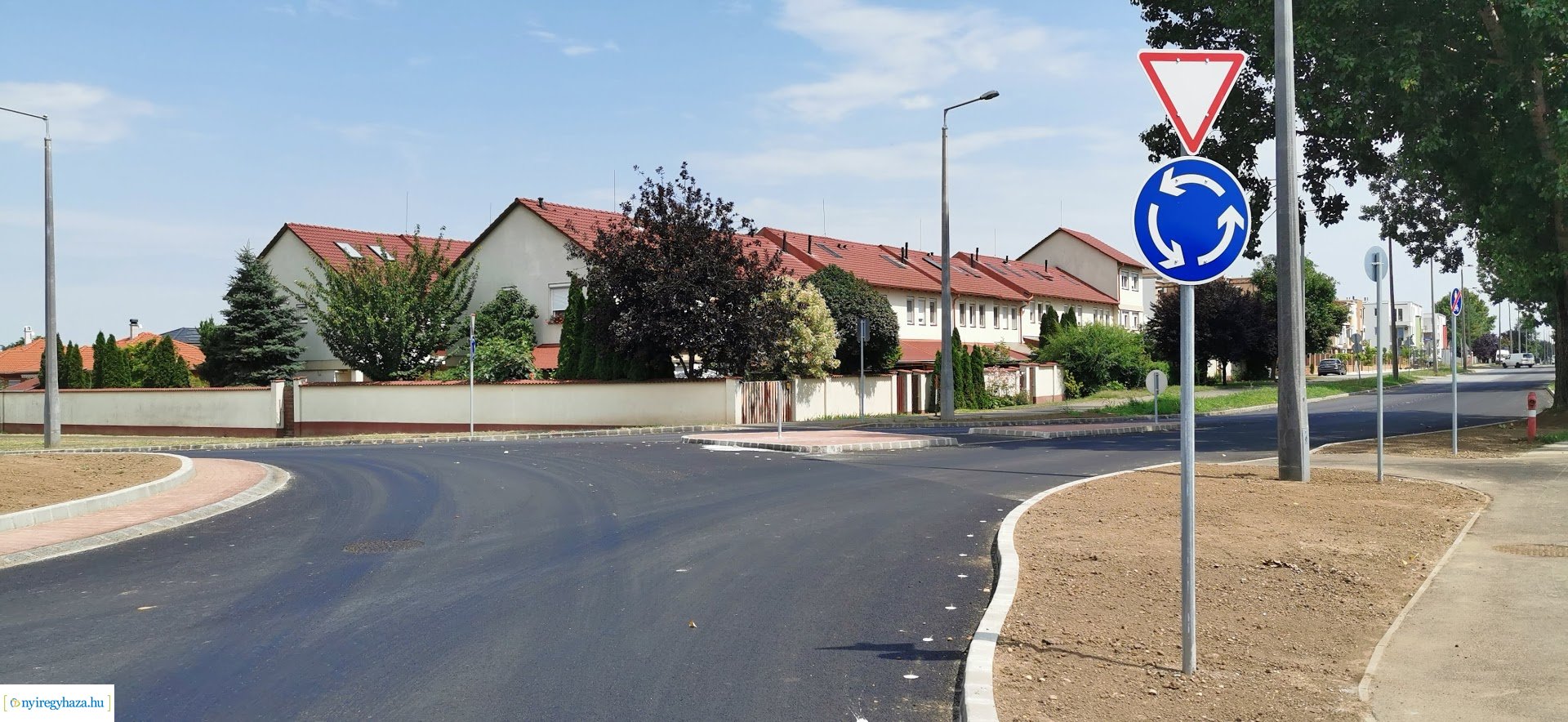 Készül a Szalag utcai körforgalom